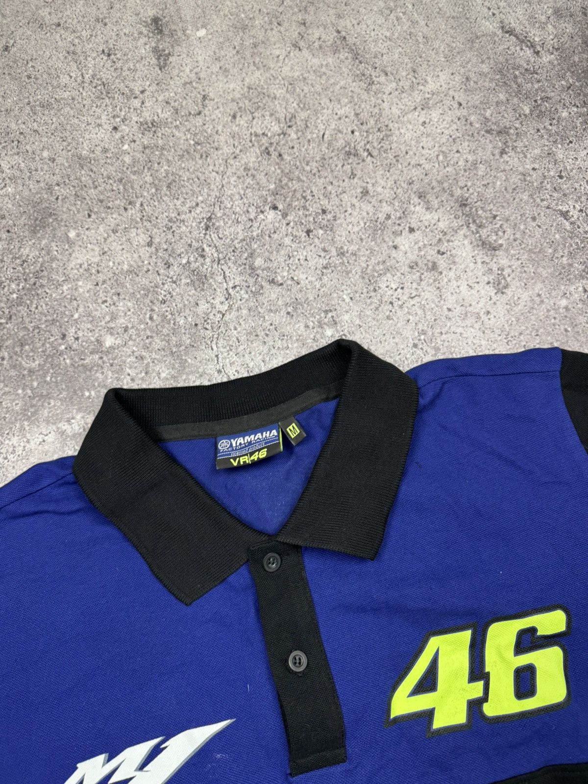 Yamaha Vintage Yamaha Y2K Racing Valentino Rossi 46 polo shirt Size US M / EU 48-50 / 2 - 3 Thumbnail