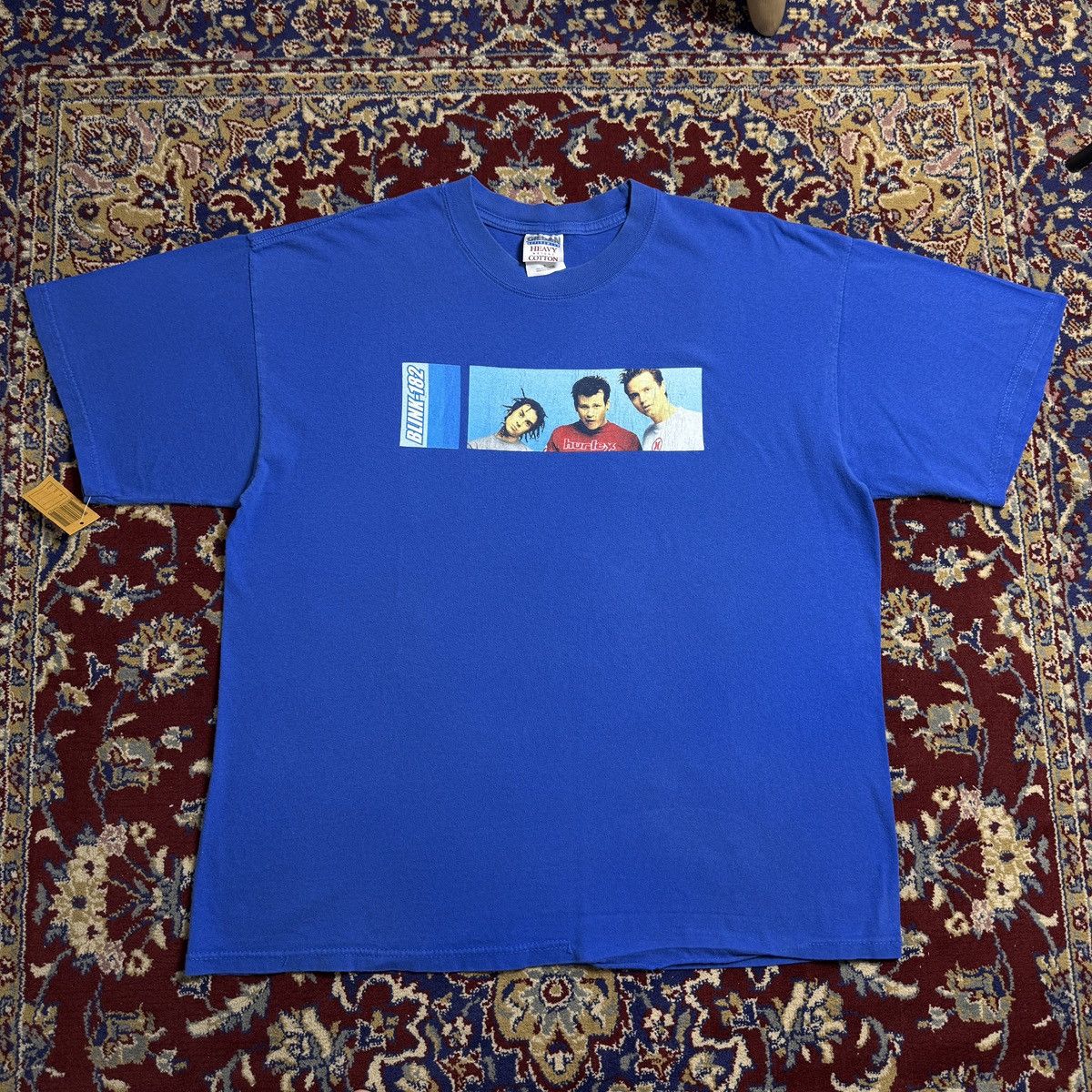 Band Tees Vintage 2000s Blink 182 pop punk rock band promo tee Y2K Size US XL / EU 56 / 4 - 2 Thumbnail