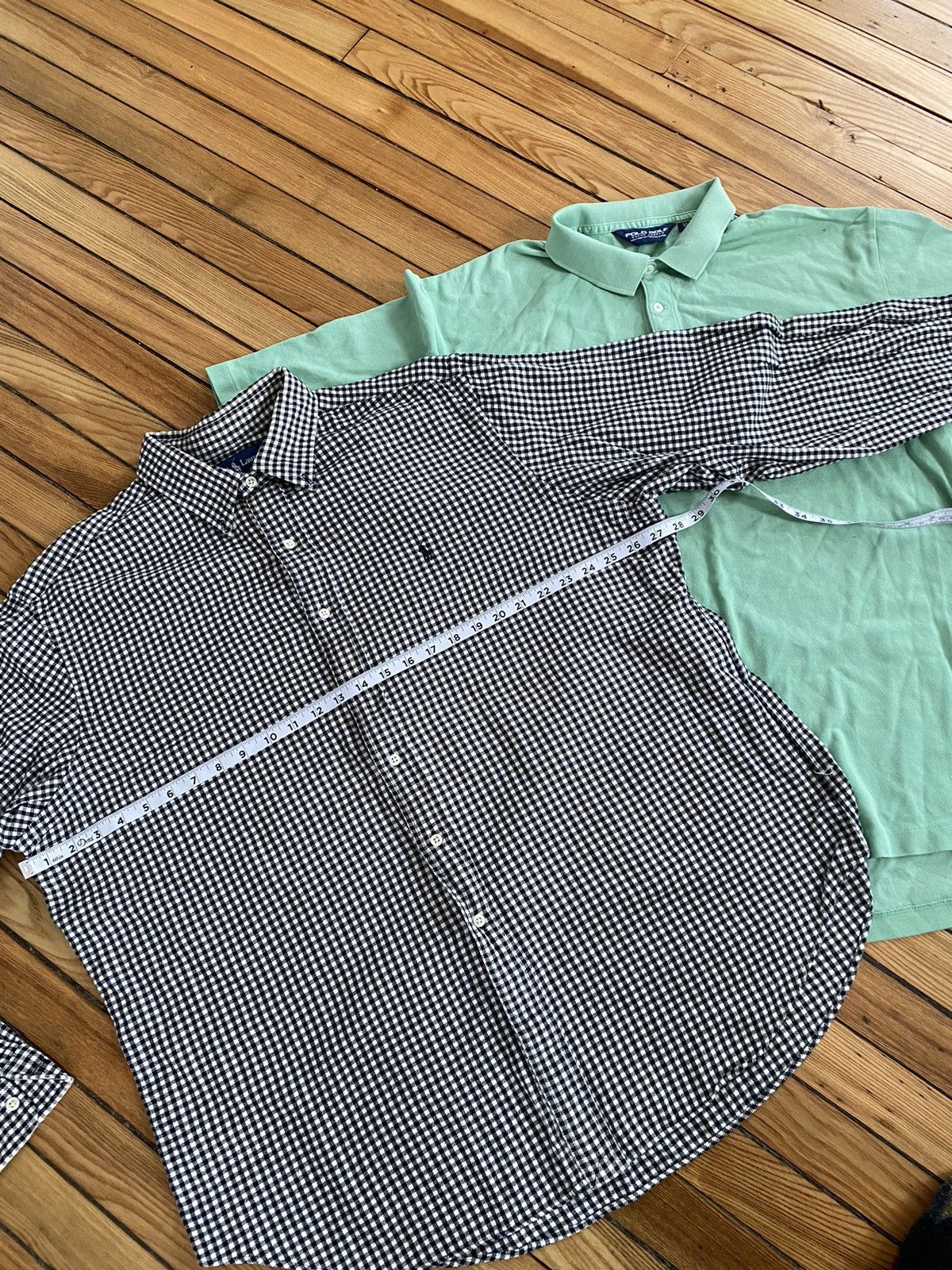 Flannel × Polo Ralph Lauren × Vintage Checkerd button up flannel plus free polo xxl Size US XXL / EU 58 / 5 - 10 Thumbnail