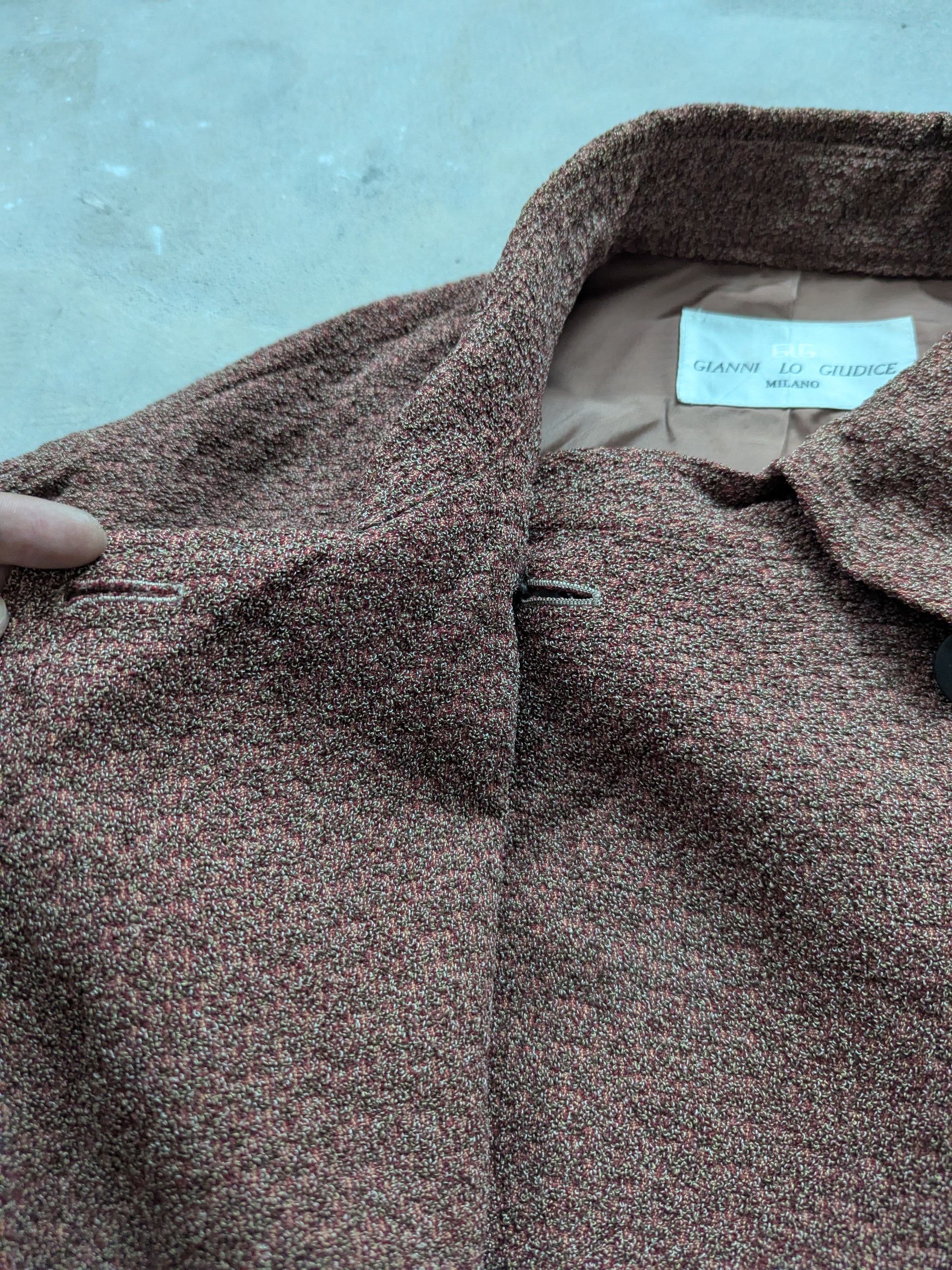 Japanese Brand Vintage Gianni Lo Giudice Milano Cardigan Jacket Size M / US 6-8 / IT 42-44 - 9 Thumbnail