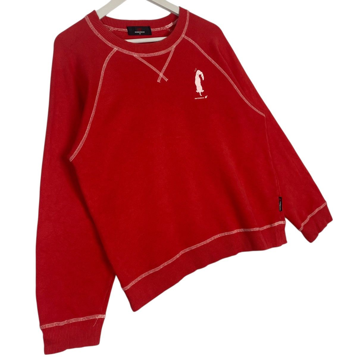 Other Vintage New Balance Sweatshirt Crewneck Red Pullover Size M Size US M / EU 48-50 / 2 - 3 Thumbnail