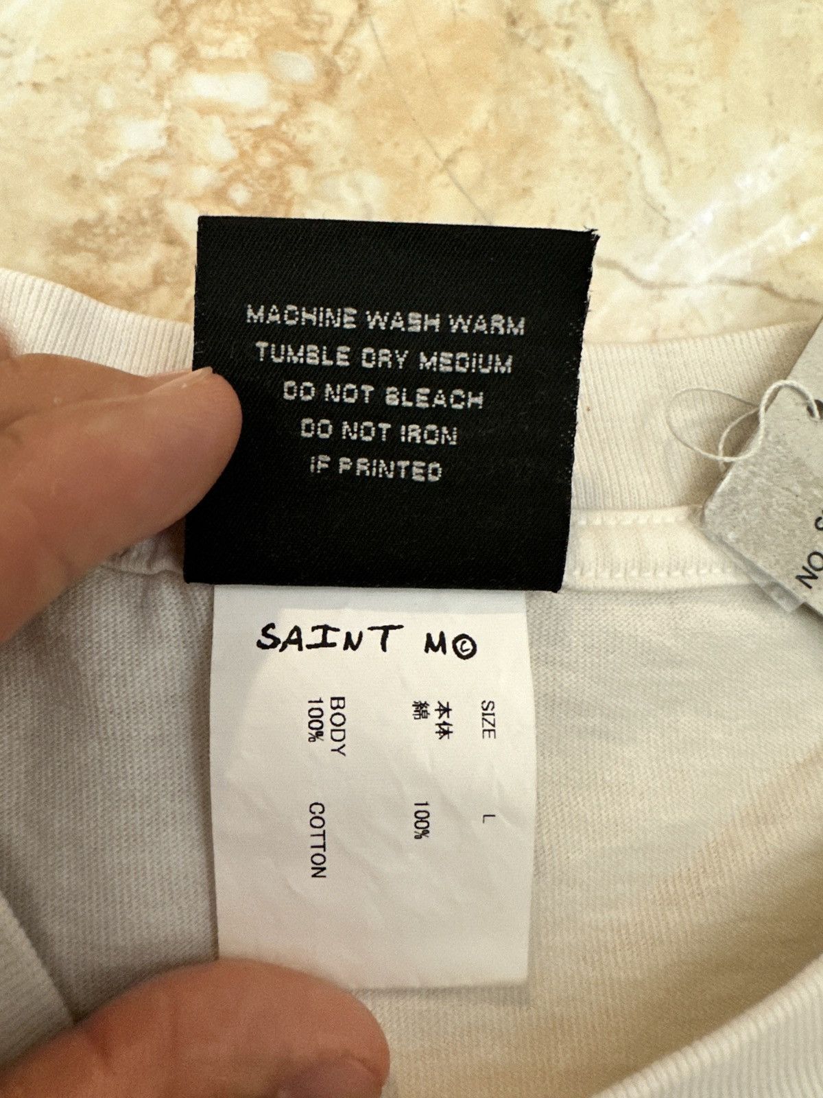 Saint Michael Saint Michael Vintage Tee “ Hell Fire “ Size US L / EU 52-54 / 3 - 4 Thumbnail
