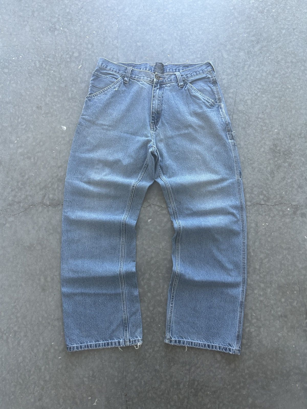 Faded Glory × Vintage Vintage Y2K Carhartt Style Baggy Carpenter Jeans Size US 36 / EU 52 - 1 Thumbnail