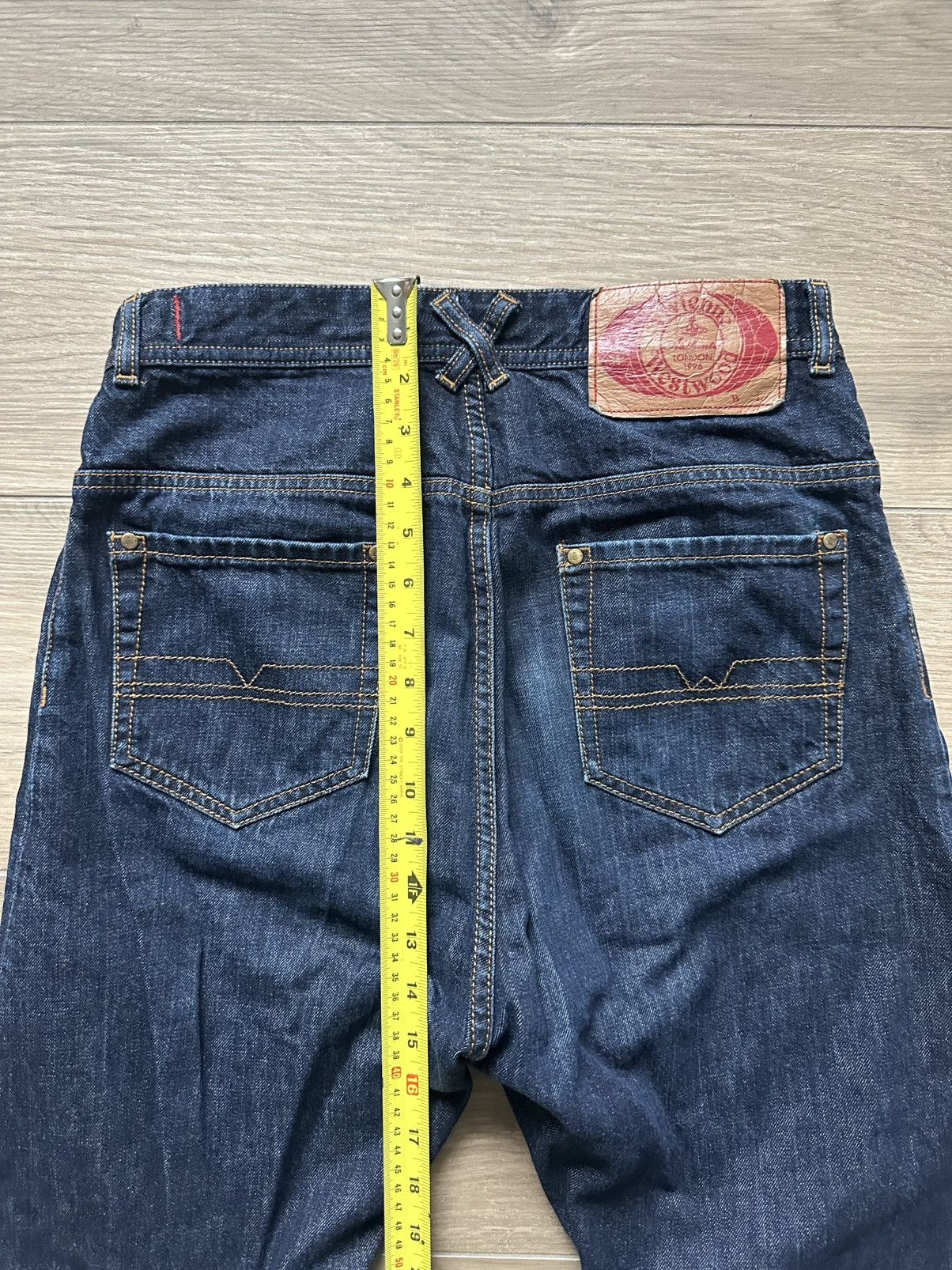 Vivienne Westwood Vivienne Westwood Drop-Crotch Blue Spiral Denim Size US 32 / EU 48 - 8 Thumbnail