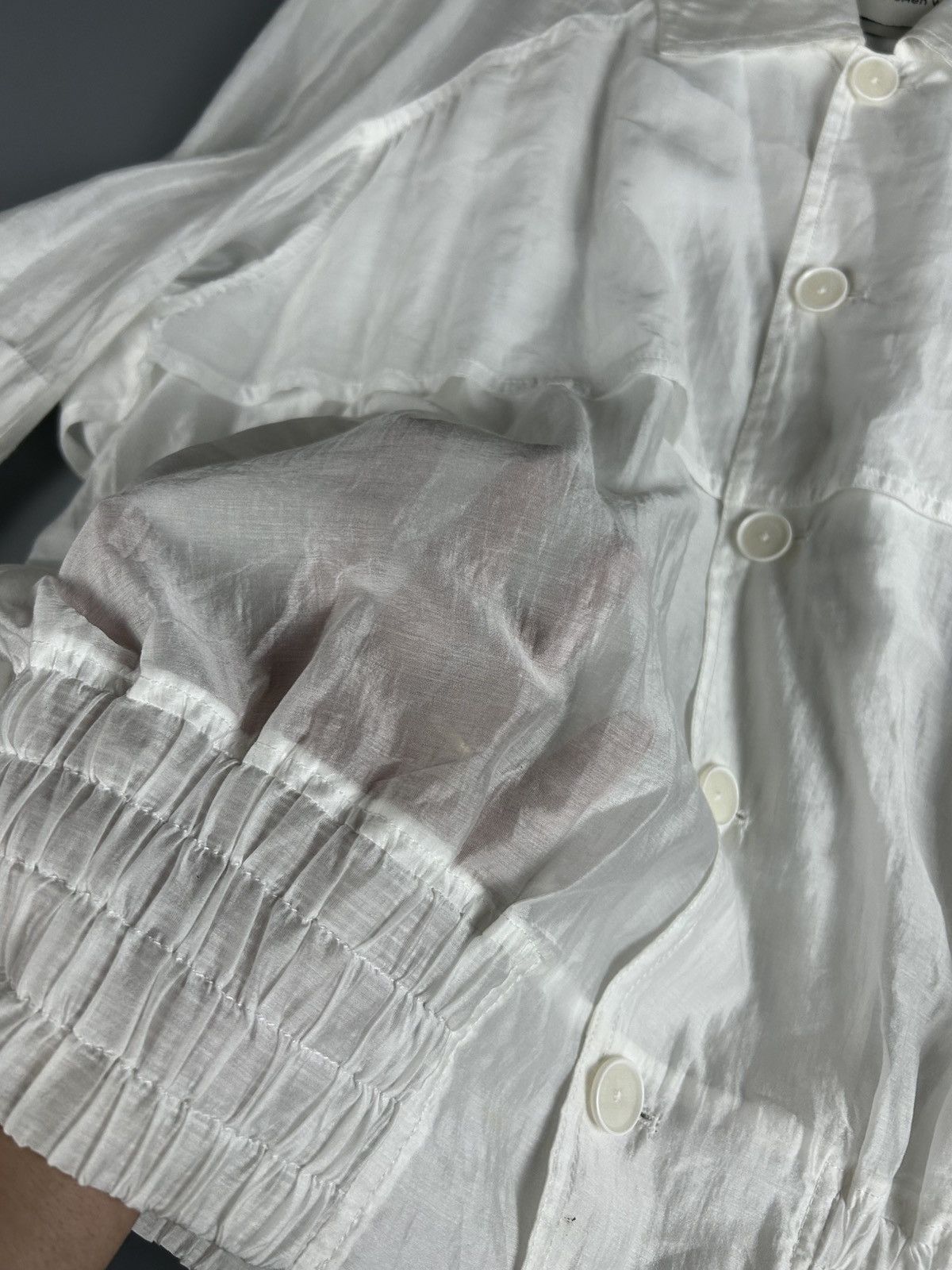 Feng Chen Wang Feng Chen Wang Cropped Sheer Jacket Size US S / EU 44-46 / 1 - 3 Thumbnail