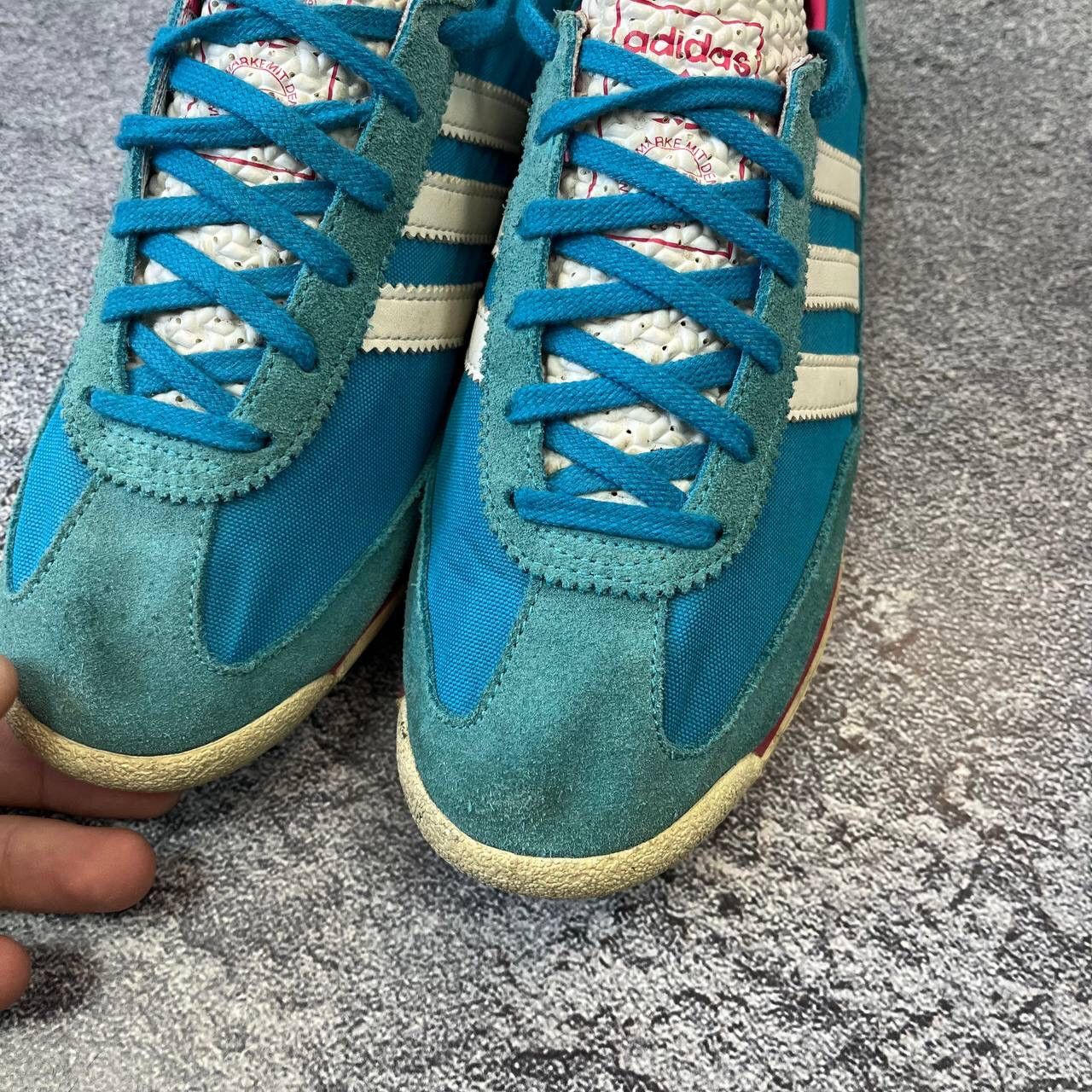 Adidas Vintage Adidas SL 72 Blue Hype Shoes Y2K Size US 7.5 / EU 40-41 - 10 Thumbnail
