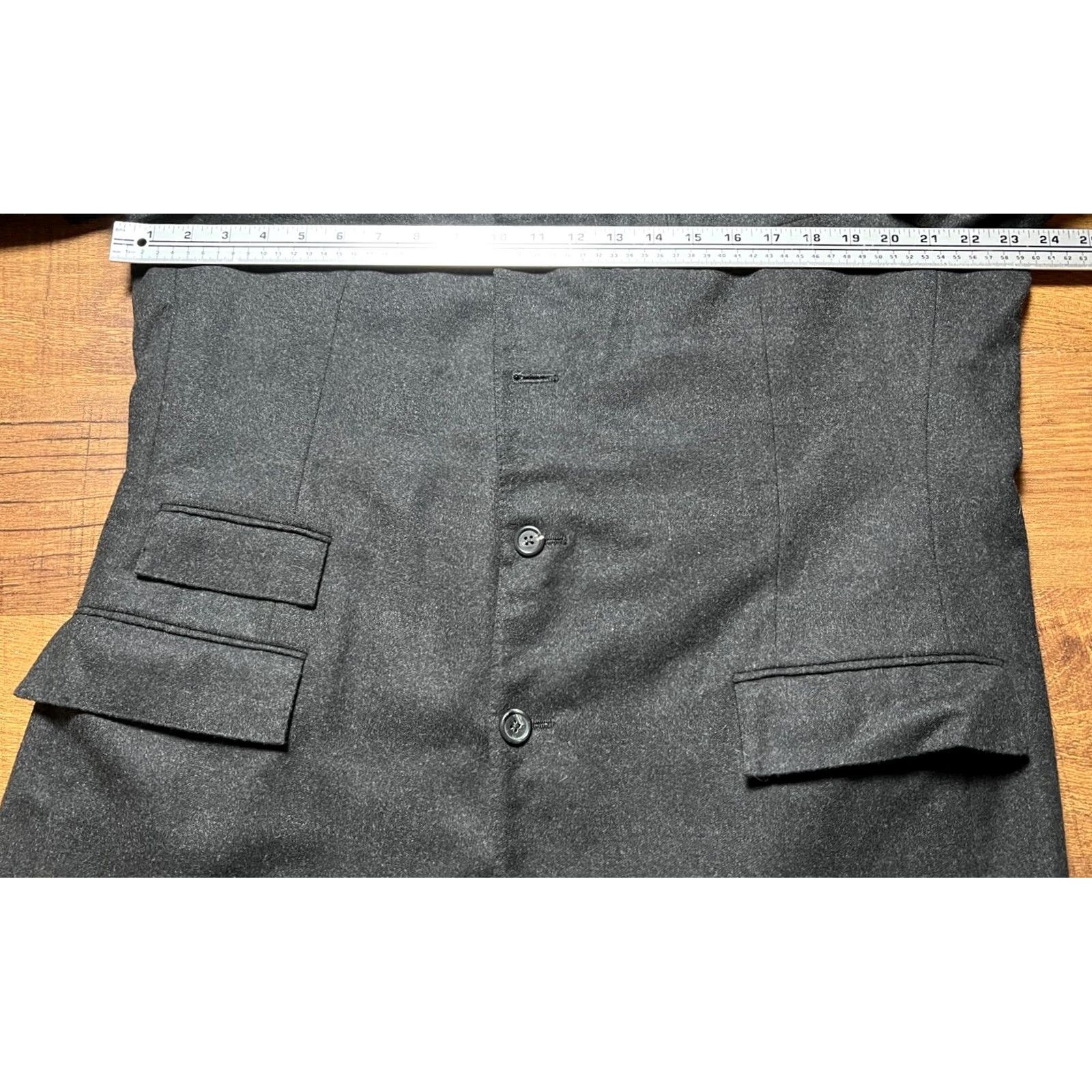 Polo Ralph Lauren VINTAGE Polo Ralph Lauren Blazer Jacket Wool Black Mens 43 Long USA Made Size US XL / EU 56 / 4 - 6 Thumbnail