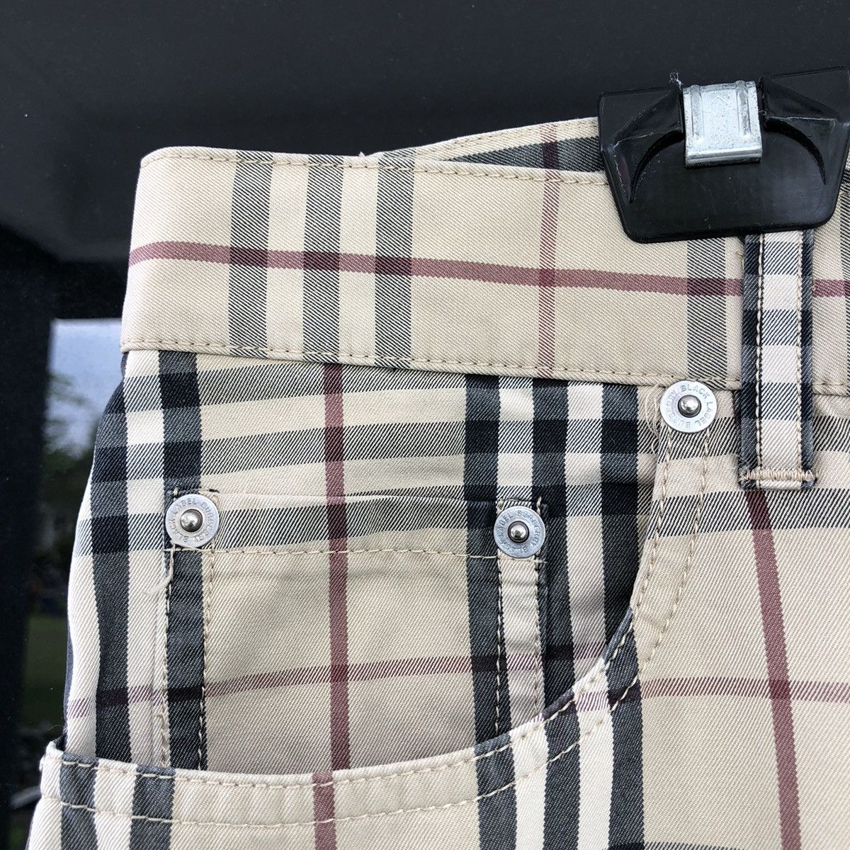 Burberry Burberry Black Label Men’s Check Pants Size US 30 / EU 46 - 11 Thumbnail