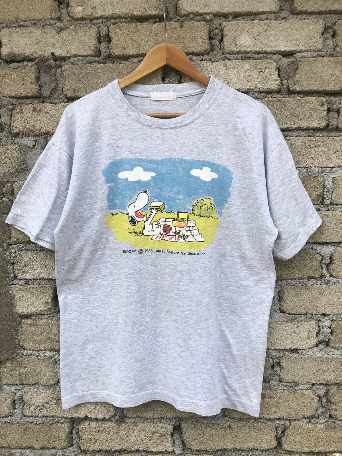 Cartoon Network × Nickelodeon × Vintage Vintage Snoopy 1985 Tshirts Size US L / EU 52-54 / 3 - 1 Thumbnail