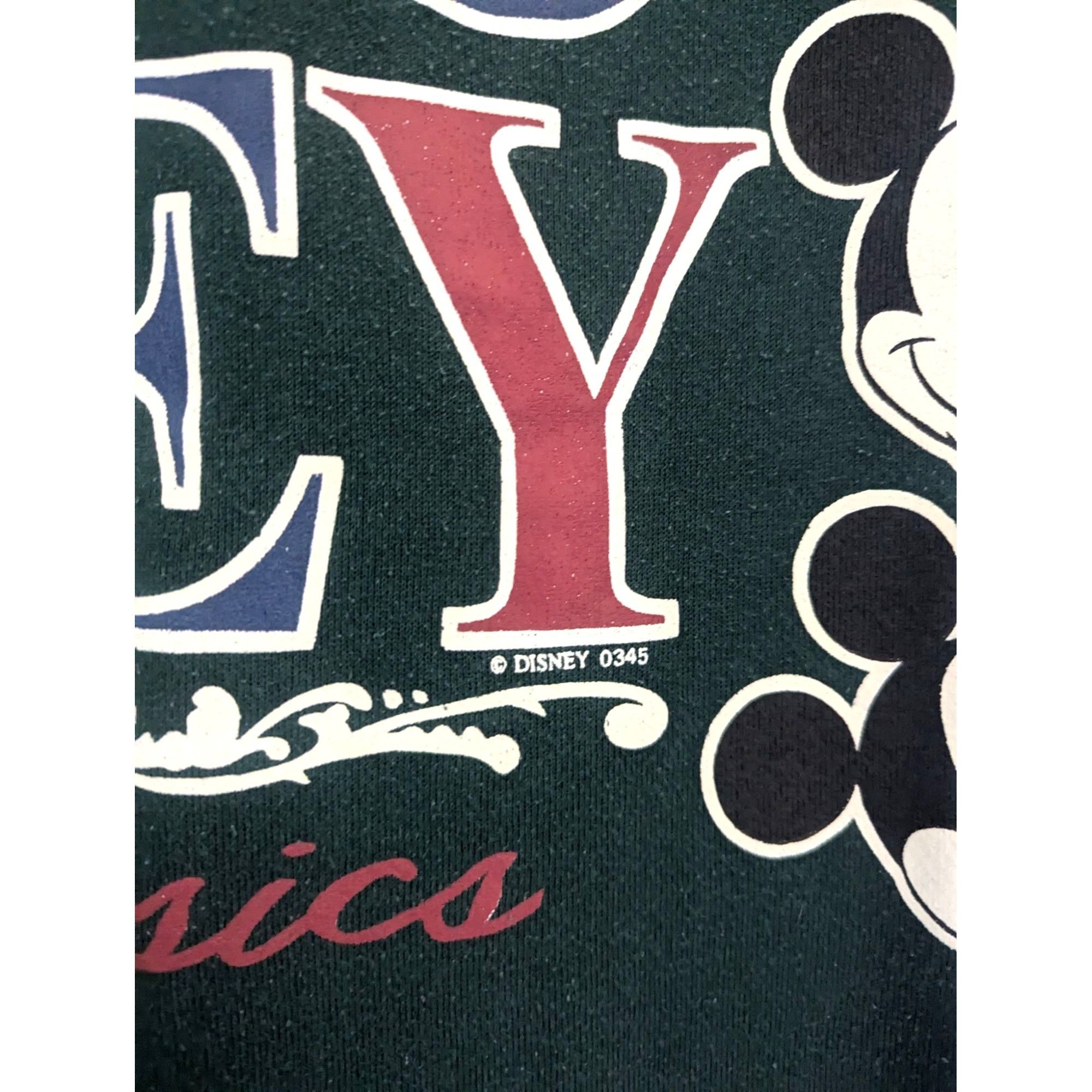 Mickey Unlimited Vintage Mickey Mouse Unlimited Crewneck Sweatshirt - Green 9 Size US L / EU 52-54 / 3 - 6 Thumbnail