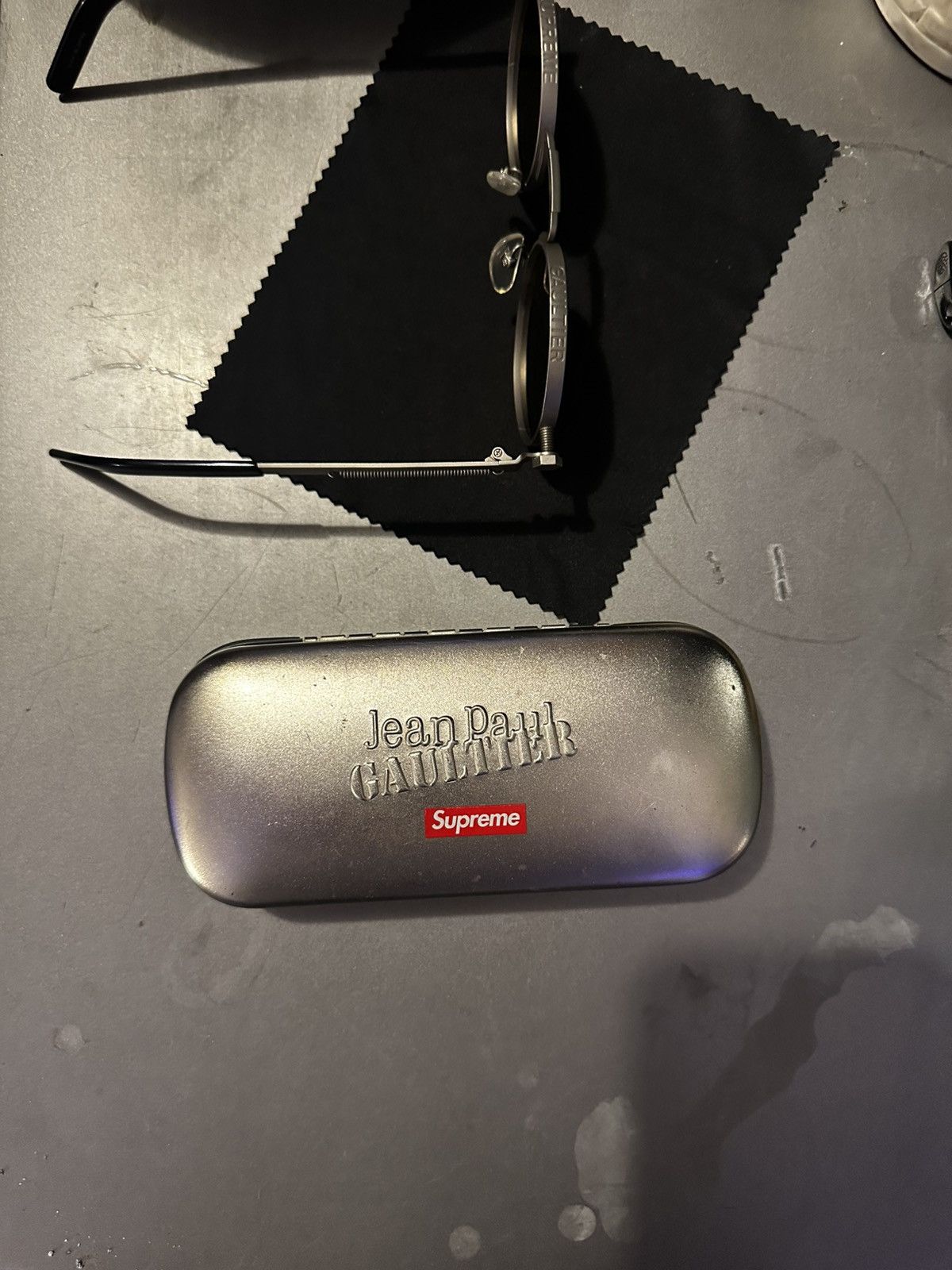 Jean Paul Gaultier × Supreme Round 'The 56-8171' Sunglasses Size ONE SIZE - 16 Thumbnail