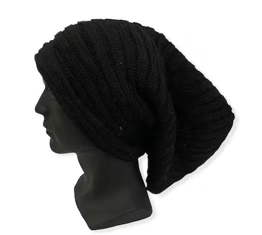 image of Hats x Uniqlo Uniqlo Plain Knit Beanie Hat, Men's