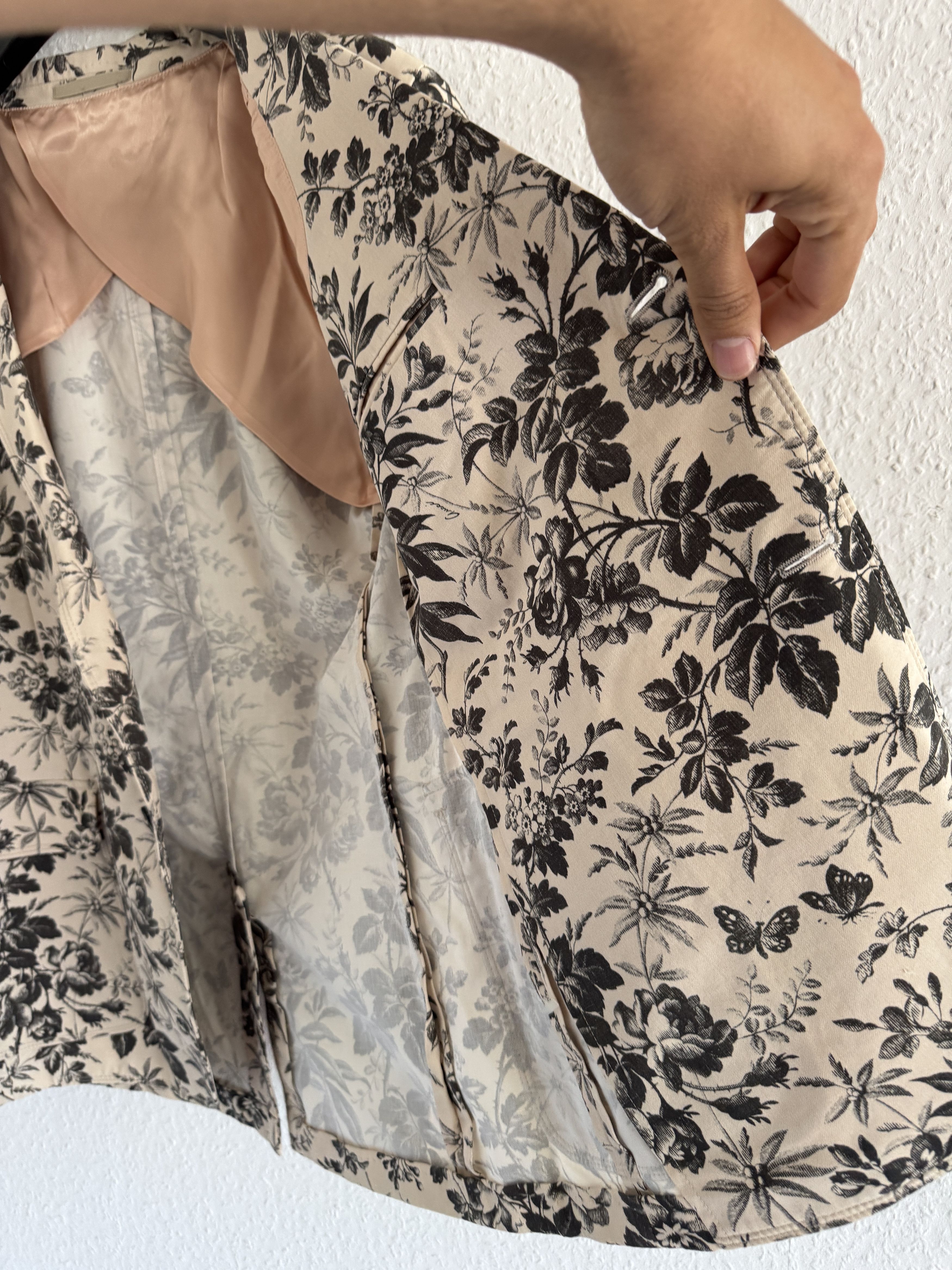Gucci Floral print tailored blazer Size 50R - 16 Thumbnail