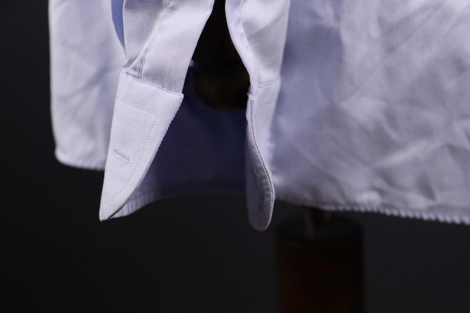 Eton Eton Blue Luxury Long Sleeve Button Down Shirt Size 42 / 16 Size US M / EU 48-50 / 2 - 5 Thumbnail