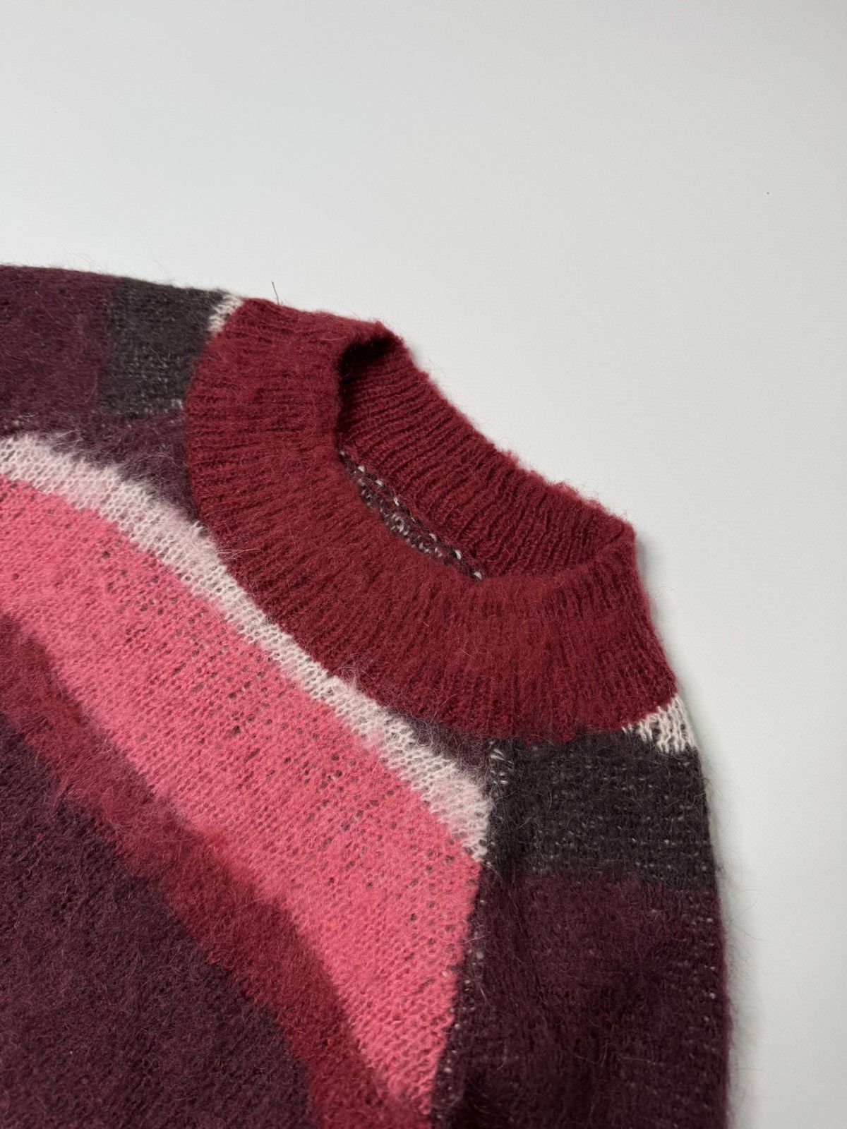 Vintage Vintage red mohair vibe knit swag y2k if6was9 lgb skater sk8 Size US M / EU 48-50 / 2 - 2 Thumbnail