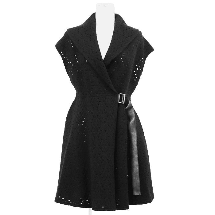 Other Other Foxey Wool Coat Textile Outerwear DUTY FREE for USA Size ONE SIZE - 1 Thumbnail