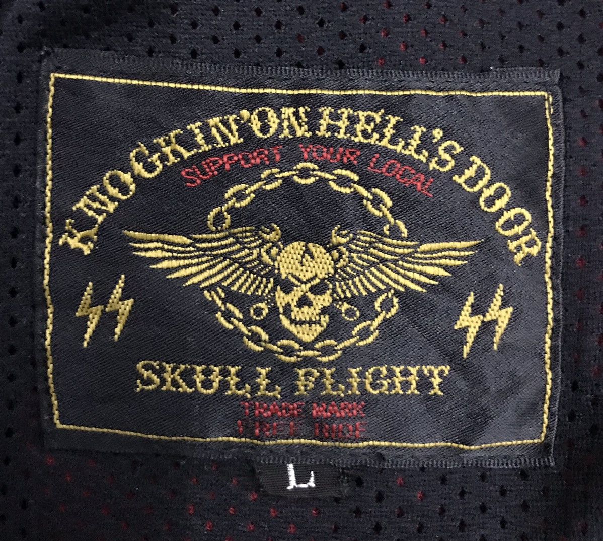 Japanese Brand × Vintage Vintage Skull Flight Made In Japan Jacket Hoodie Size US L / EU 52-54 / 3 - 15 Thumbnail