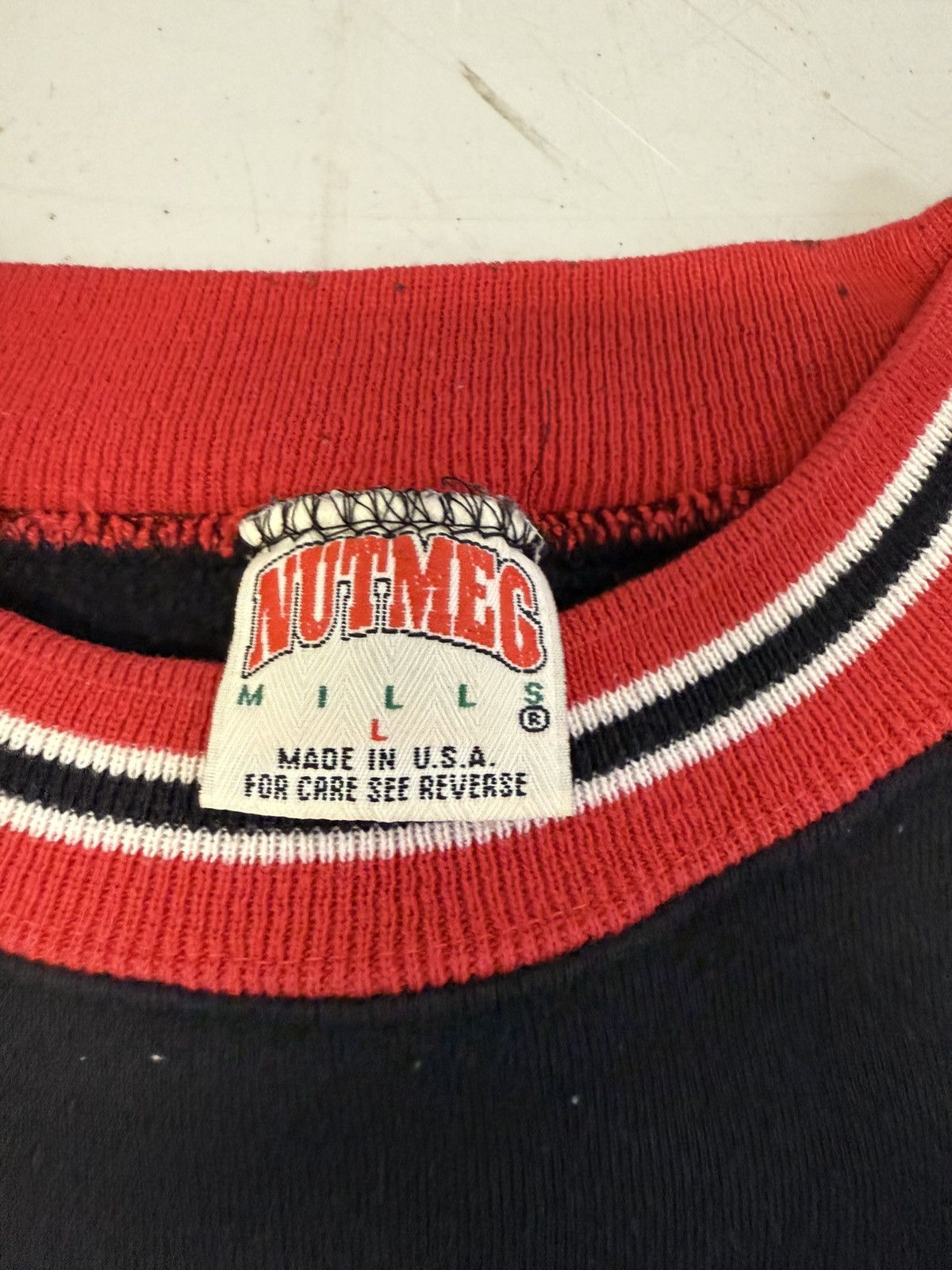 NBA × Nutmeg Vintage Chicago bulls crewneck Size US M / EU 48-50 / 2 - 3 Thumbnail