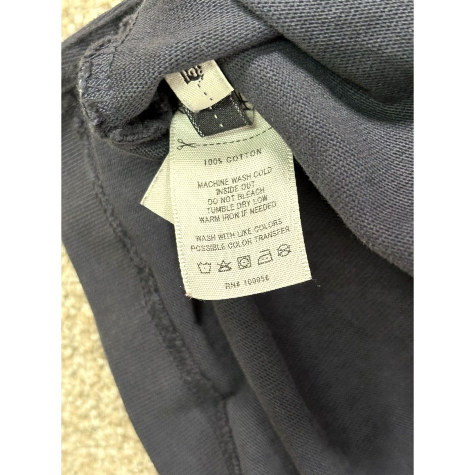 Vintage Oobe Brand Henley Long Sleeve Shirt Navy Blue 100% Cotton • Mens Size S Size US S / EU 44-46 / 1 - 4 Thumbnail