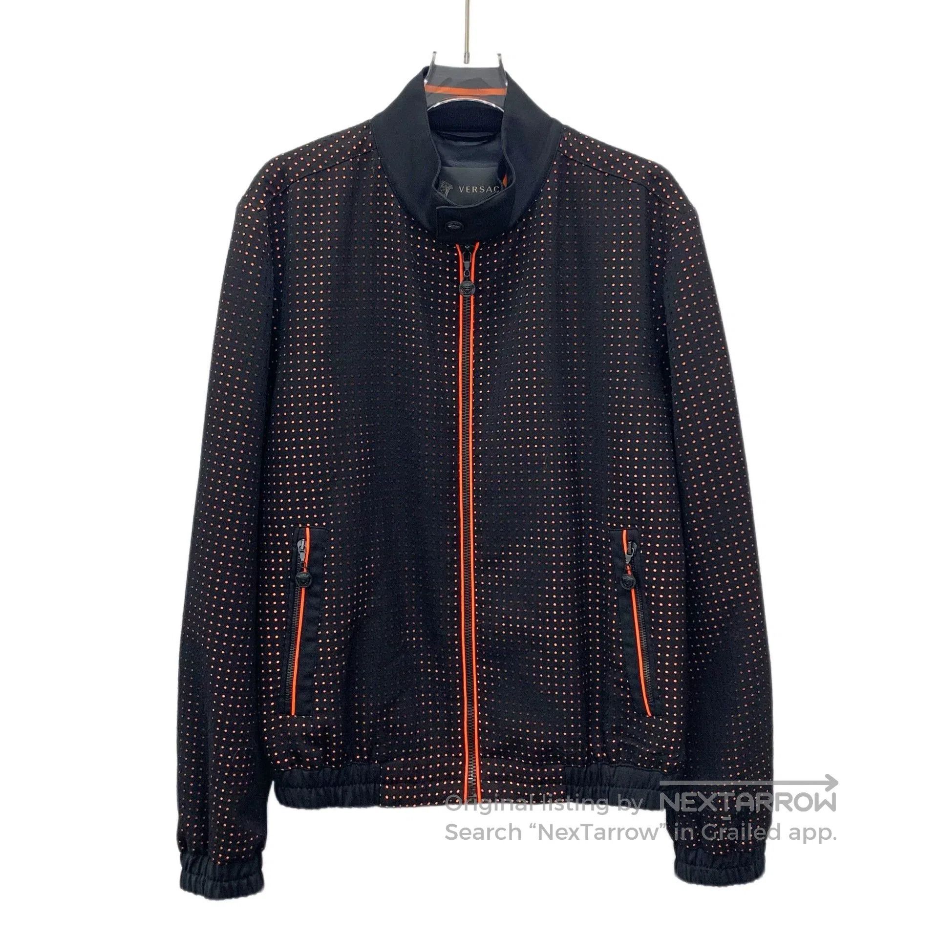 Versace Versace Colorblock Mesh Zip Jacket. Size US L / EU 52-54 / 3 - 1 Thumbnail