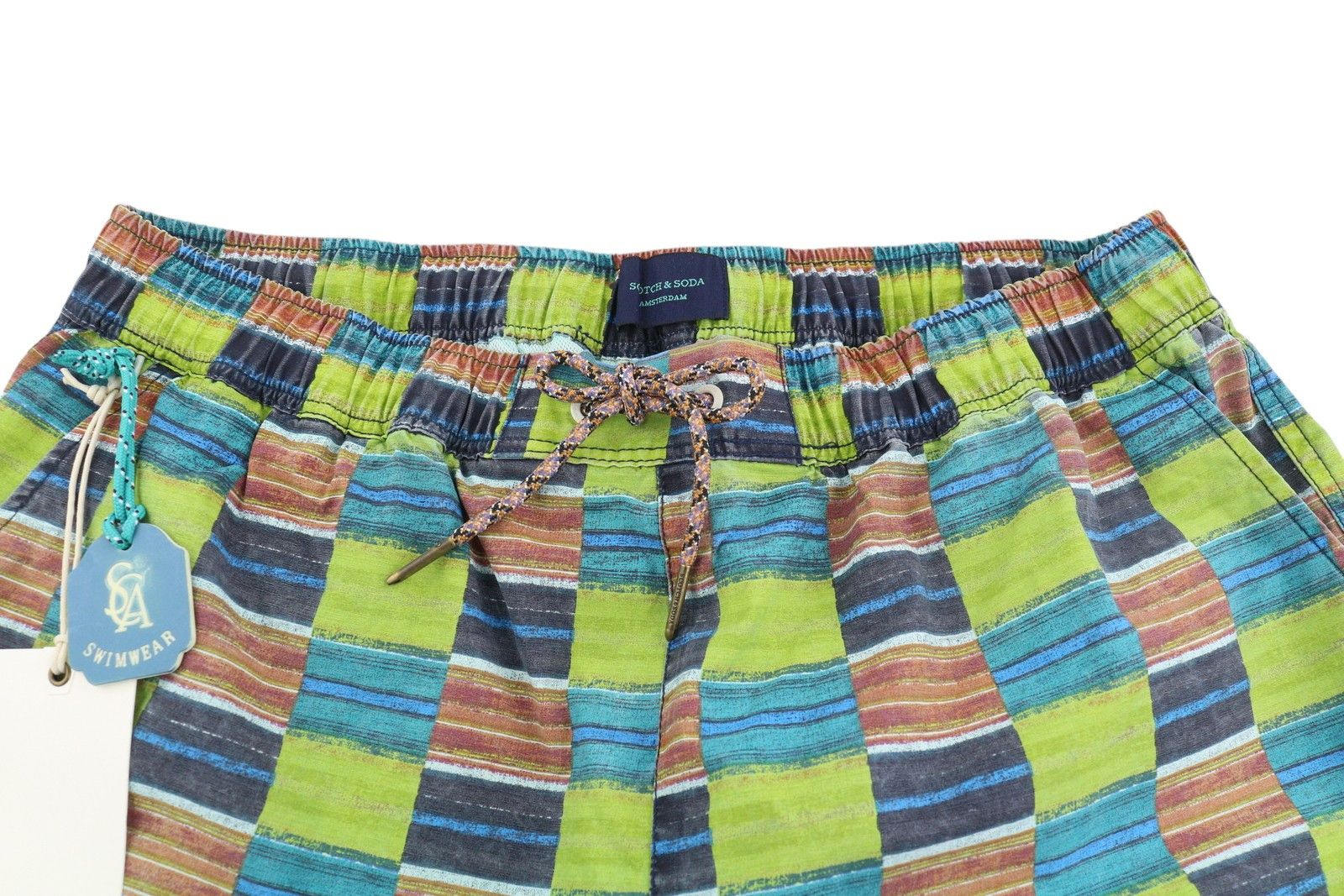 Scotch & Soda W30 Colourful Elastic Waist Mesh Lined 84271 Size US 30 / EU 46 - 4 Thumbnail