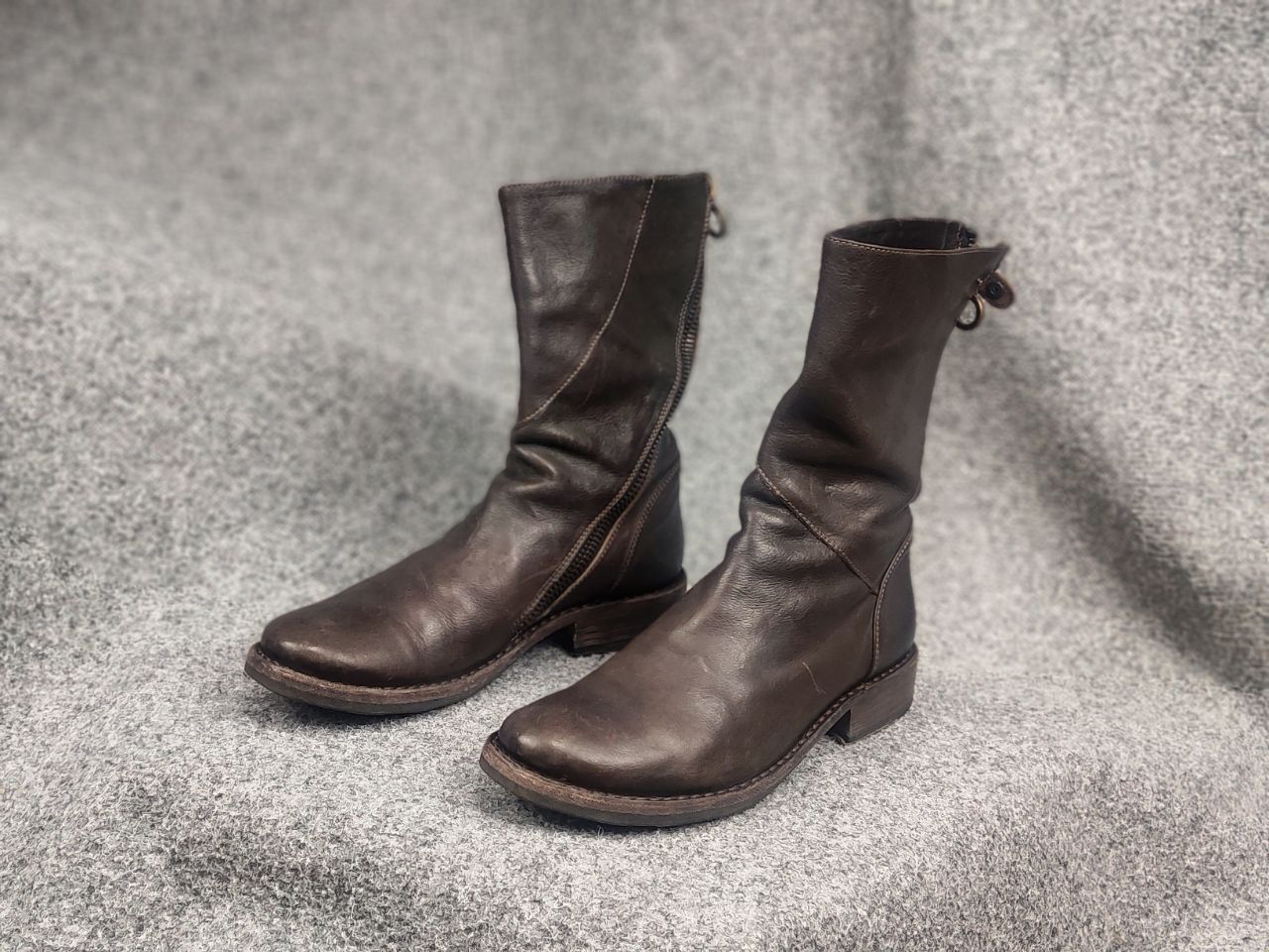 Fiorentini + Baker Fiorentini + Baker Eternity Ezee leather mid height boots Size US 8 / IT 38 - 5 Thumbnail