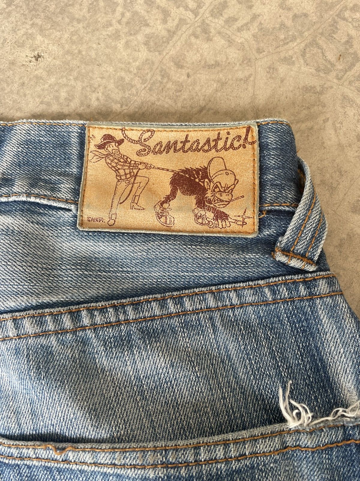 Japanese Brand Japanese Brand Embroidered Jeans Size US 32 / EU 48 - 5 Thumbnail