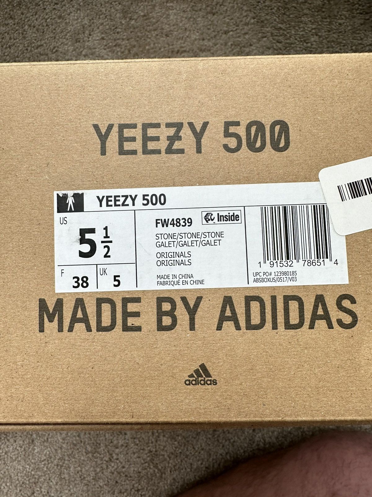Adidas × Kanye West × Yeezy YEEZY 500 Size US 5.5 / EU 38 - 4 Thumbnail