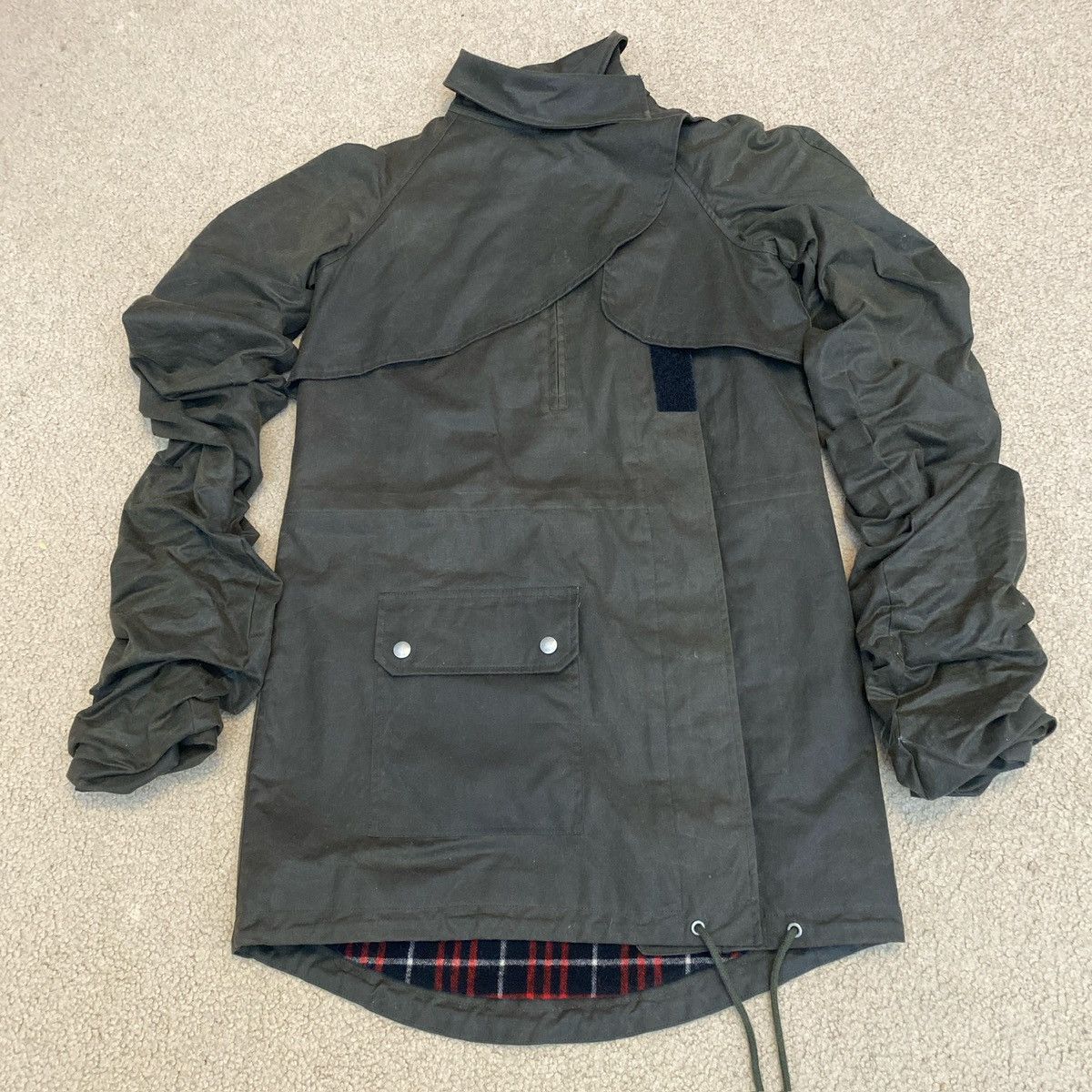 Saint Laurent Paris Saint Laurent FW 2017 Waxed Utility Jacket Size XS / US 0-2 / IT 36-38 - 1 Thumbnail