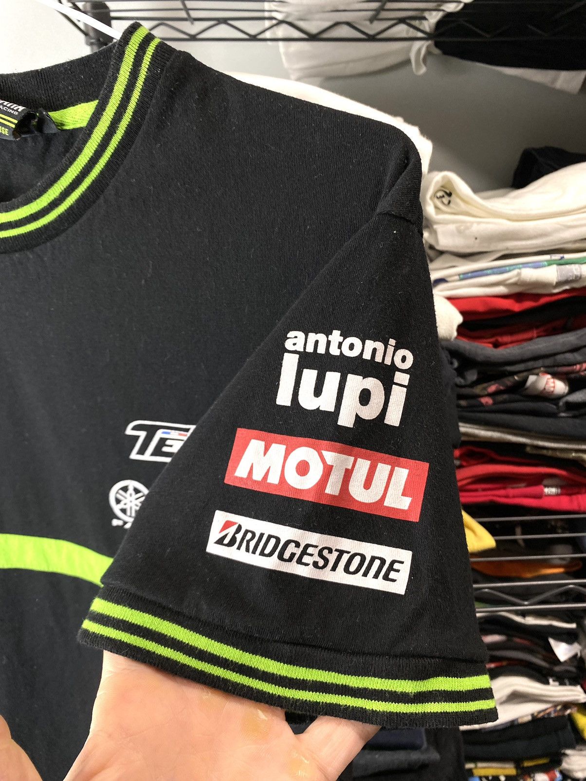 Japanese Brand Vintage Yamaha Tech 3 Monster Energy Racing T Shirt Size US M / EU 48-50 / 2 - 7 Thumbnail
