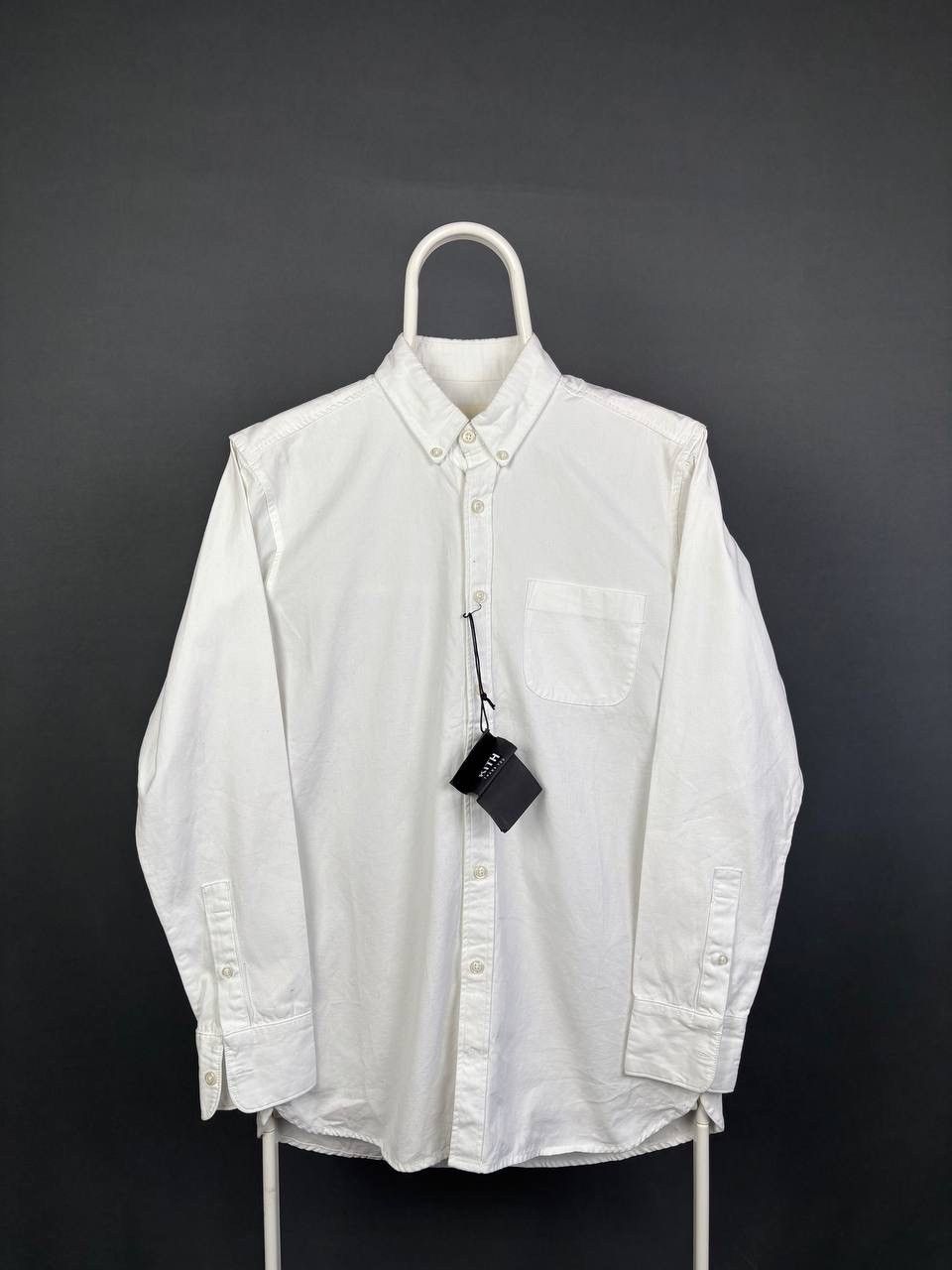 KITH Snap Button Up Shirt White