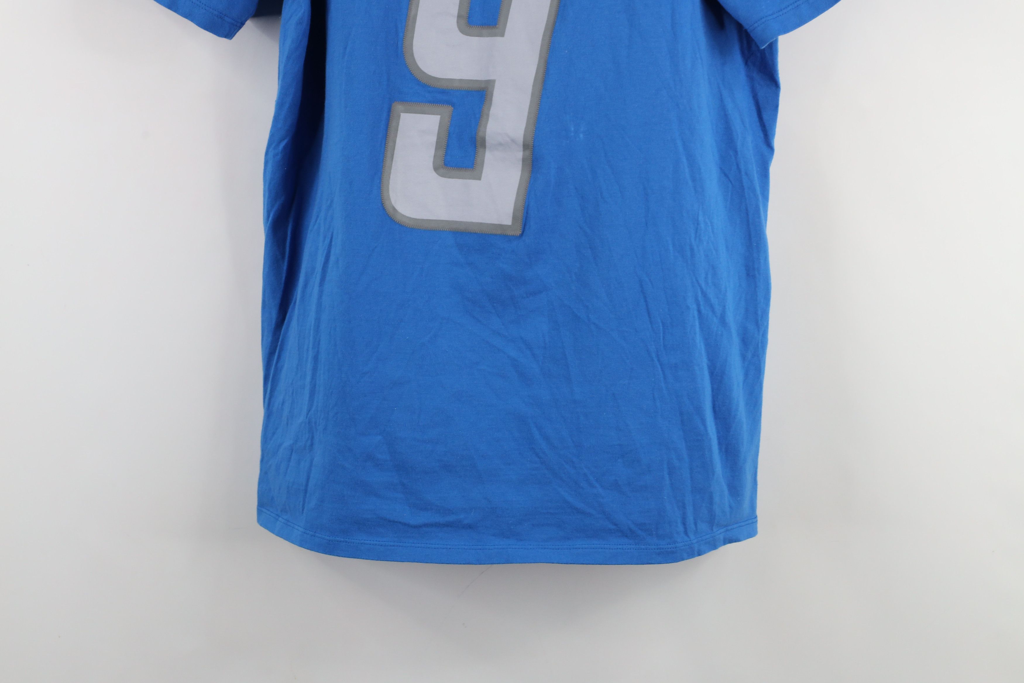 Nike × Vintage Nike Matt Stafford Detroit Lions Football Jersey T-Shirt #9 Size US M / EU 48-50 / 2 - 3 Thumbnail