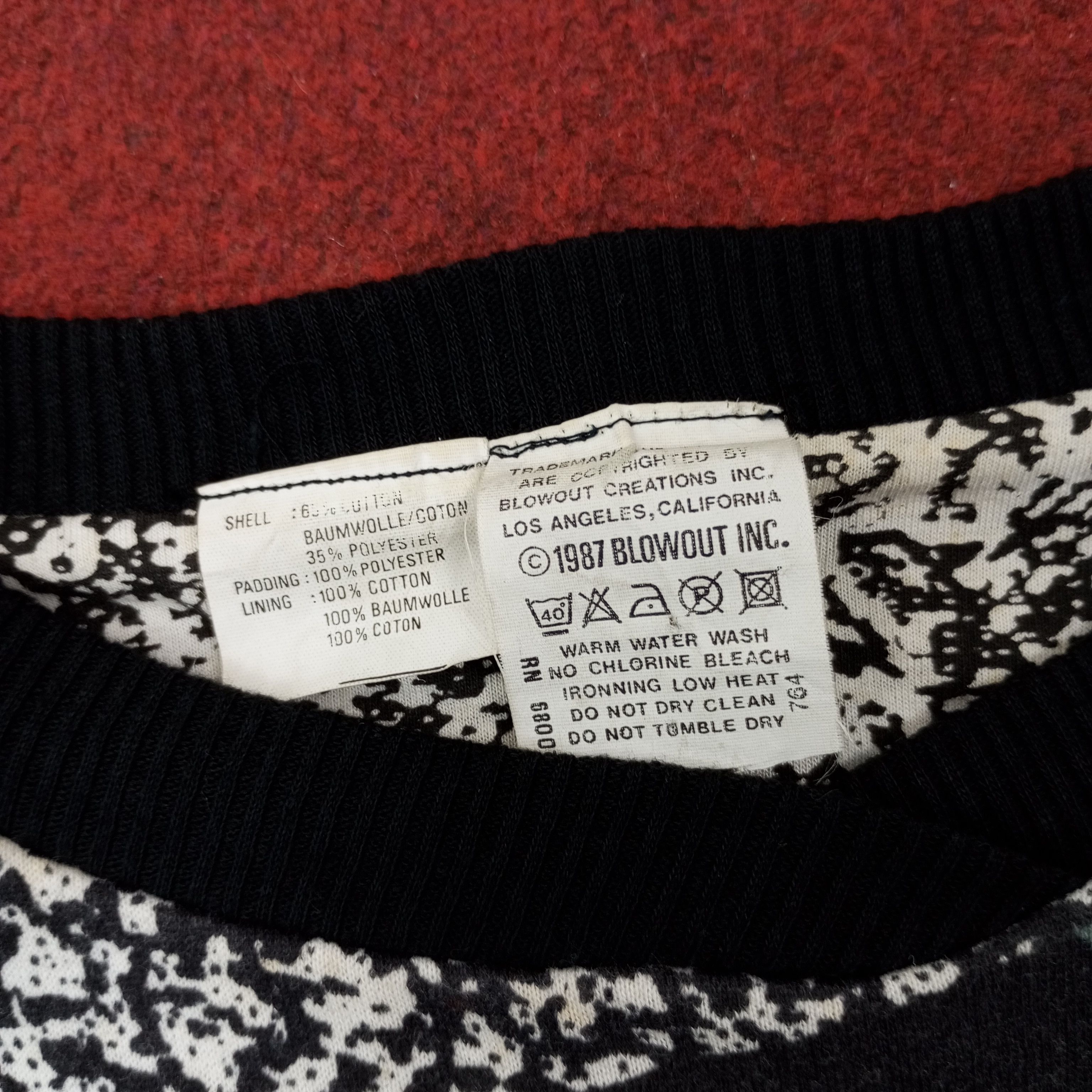 Vintage Blowout L.A Streetwear Style Sweatshirt c234n13 Size US L / EU 52-54 / 3 - 5 Thumbnail
