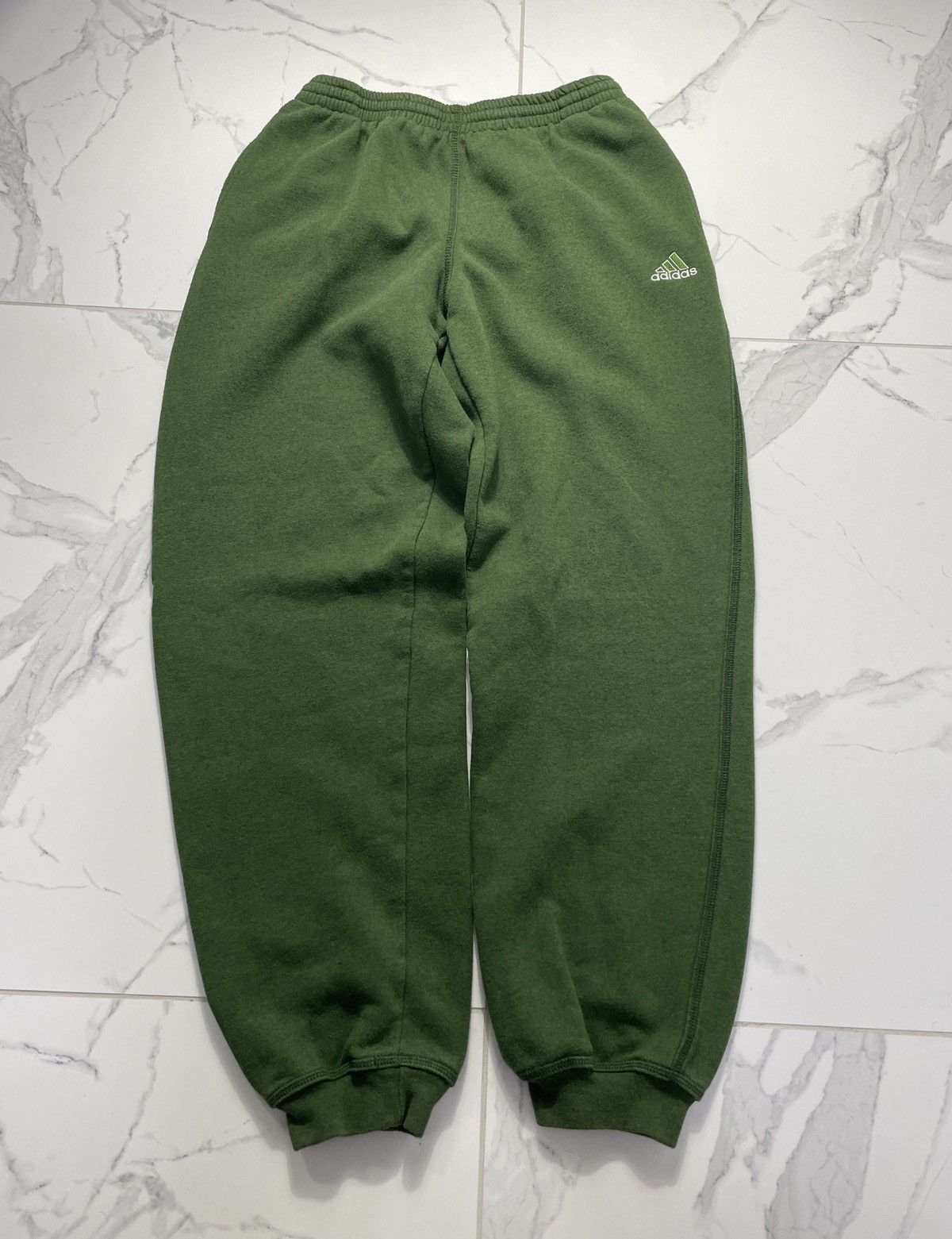 Adidas Vintage Adidas Cottone Track Suit Big Logo Sweatshirt Pants Size 40S - 13 Thumbnail