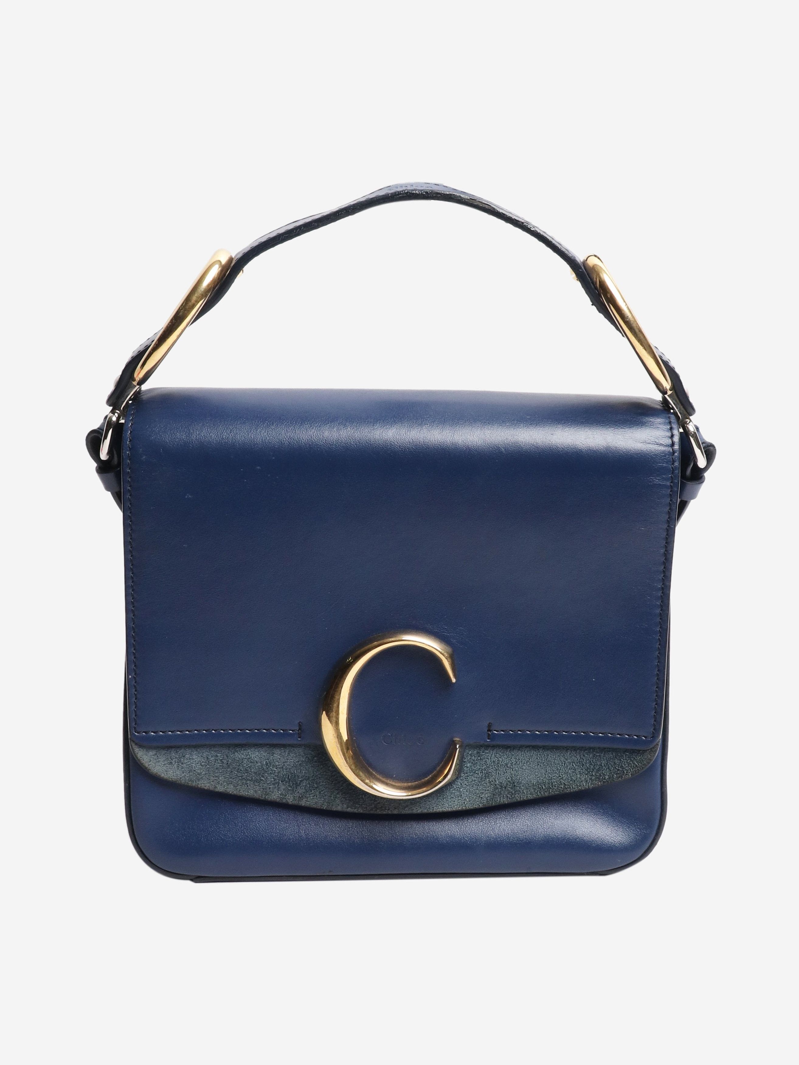 Chloe Blue C crossbody bag Size ONE SIZE - 1 Thumbnail