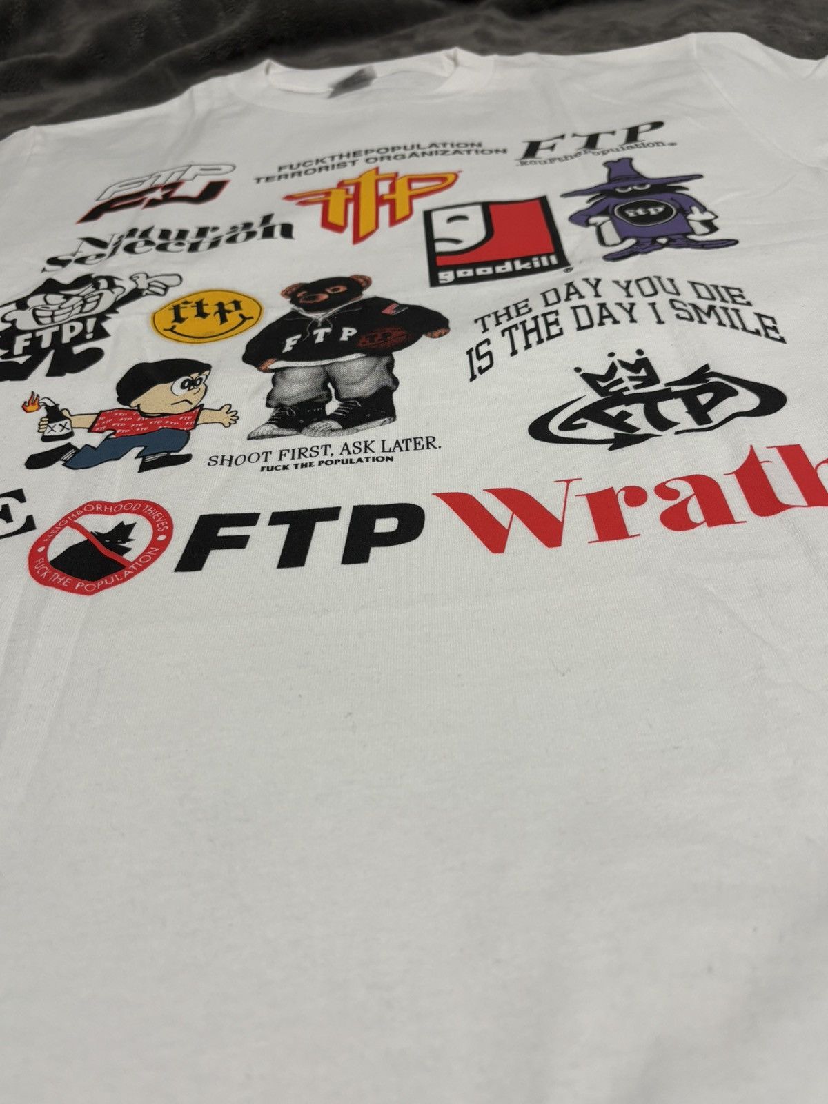 Fuck The Population FTP 10yrs Archive Tee Size US M / EU 48-50 / 2 - 3 Thumbnail