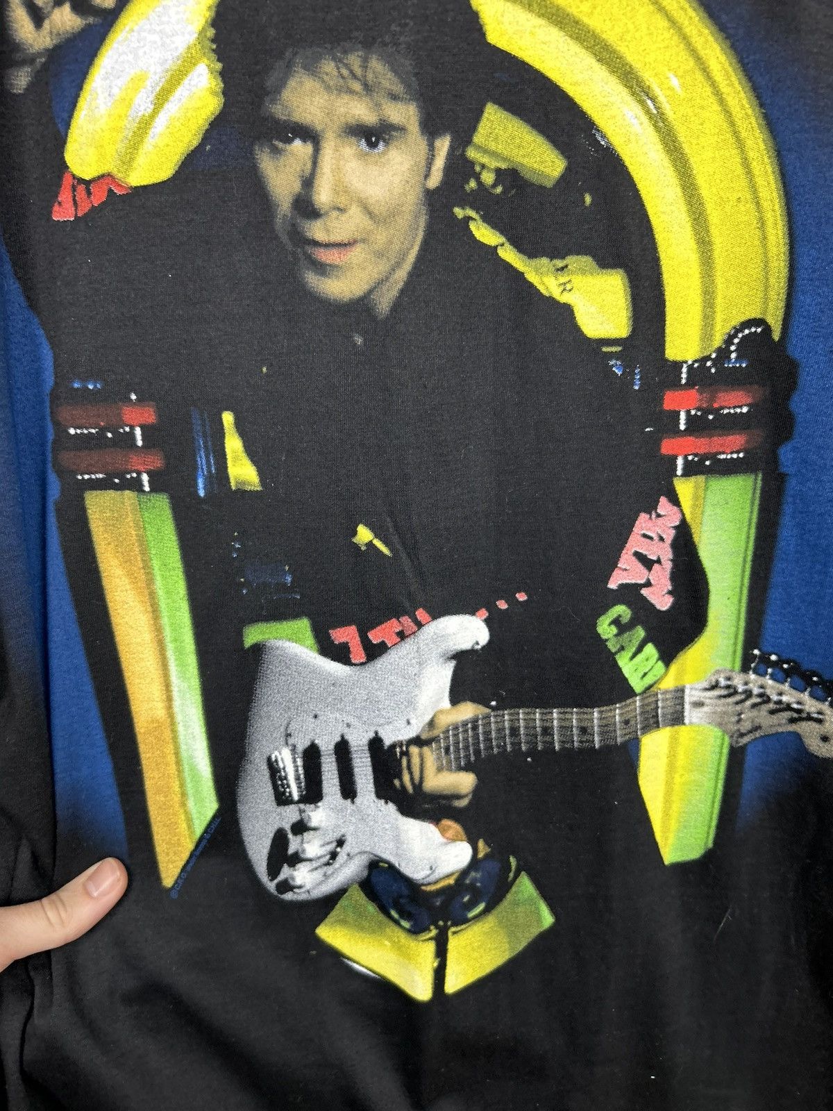 Band Tees × Vintage Vintage 90s Cliff Richard The Hit List Tour 1994 T shirt Size US L / EU 52-54 / 3 - 9 Thumbnail