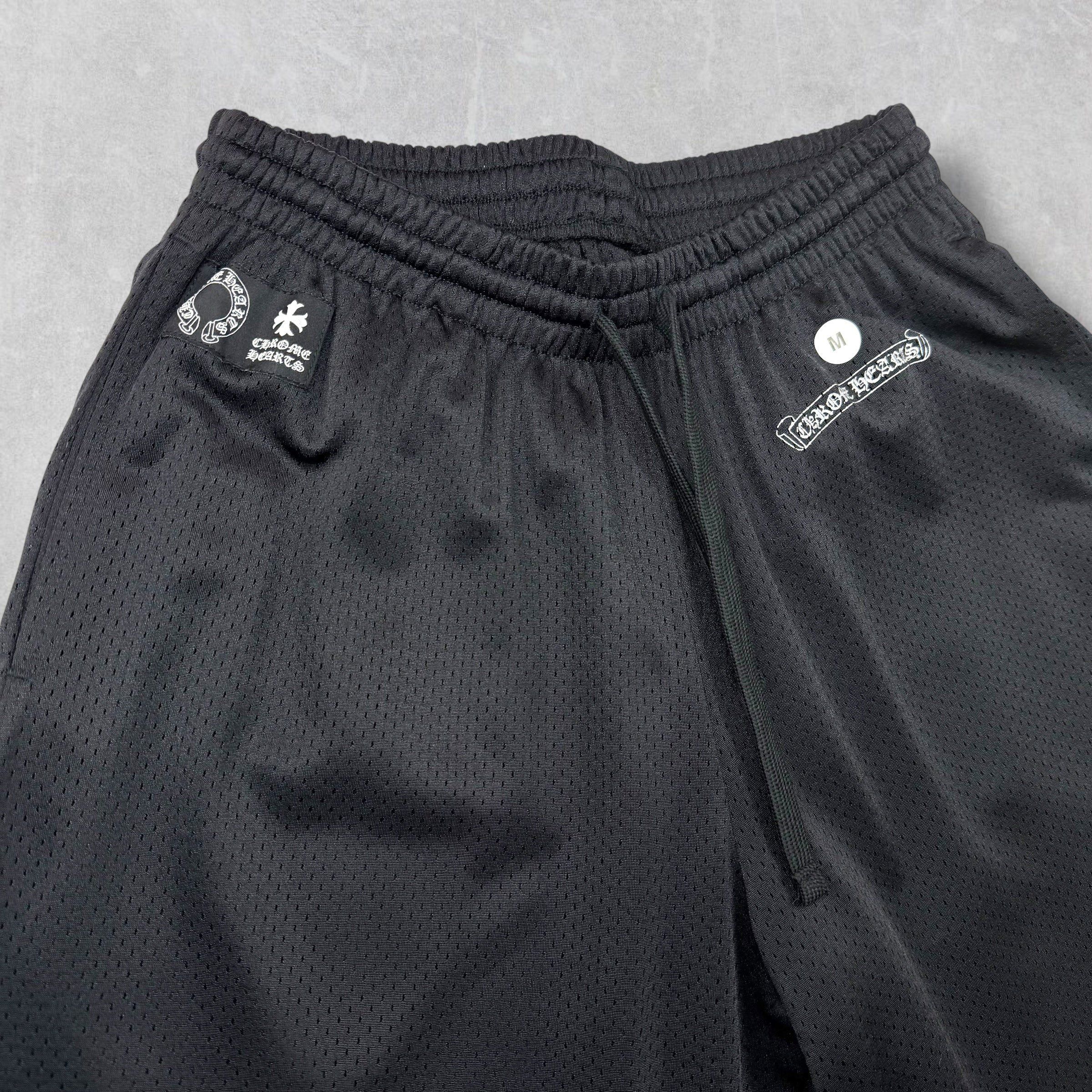 Chrome Hearts Chrome Hearts Black Mesh Warm Up Pants M Size US 30 / EU 46 - 5 Thumbnail