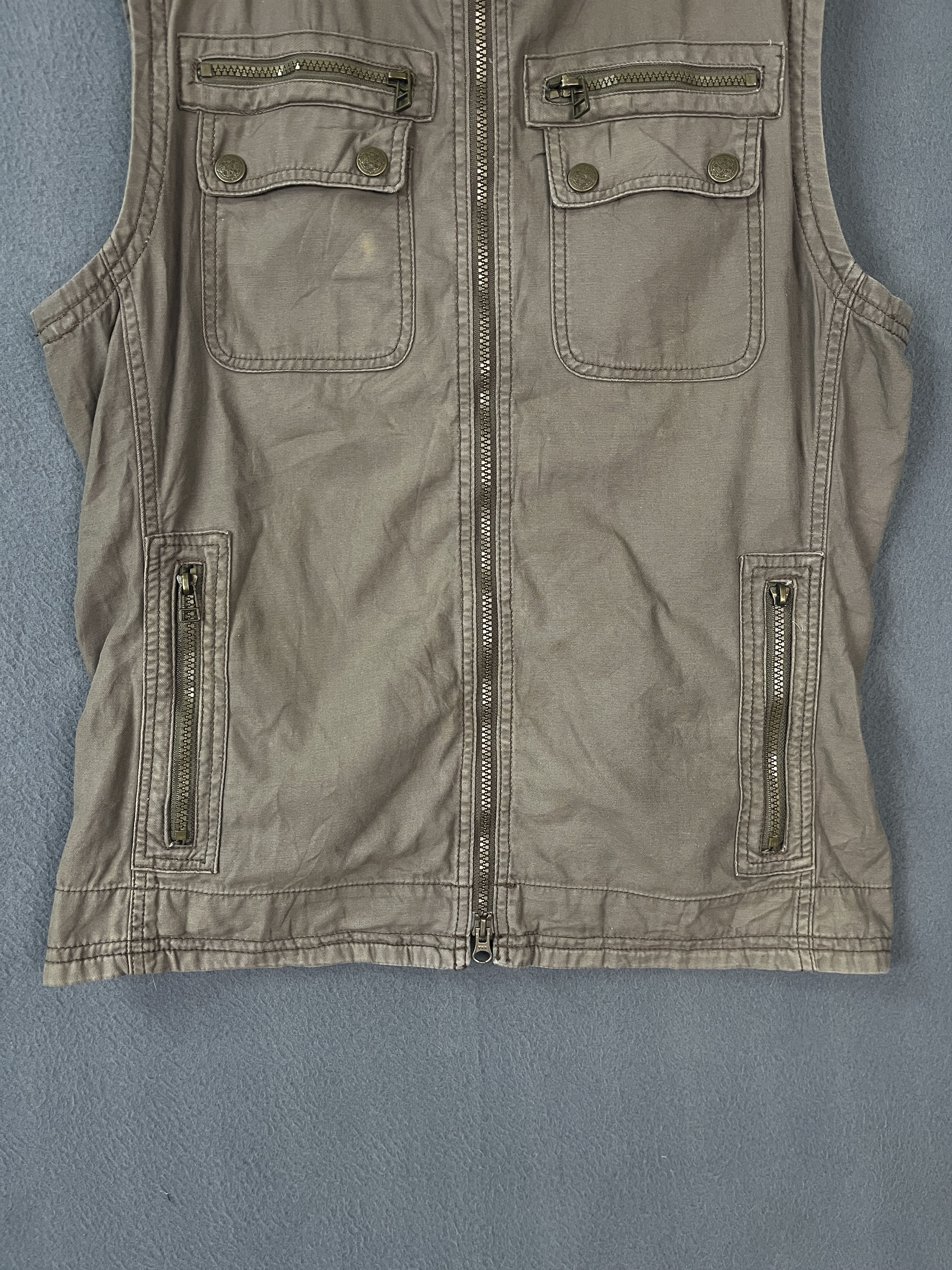Von Dutch Von Dutch Sleeveless Hooded Vest Jacket Size US L / EU 52-54 / 3 - 4 Thumbnail