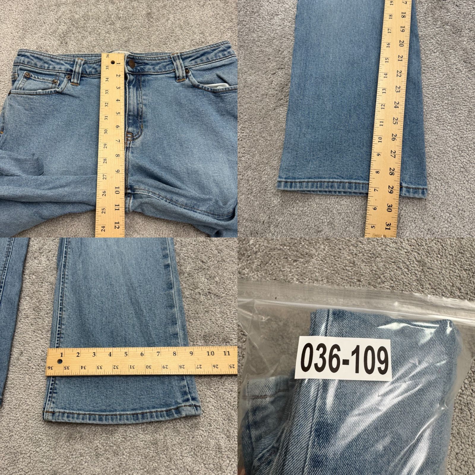 Gap Gap Jeans Womens Bootcut 34x29 Blue Medium Wash Mid Rise Y2K Casual 34in Waist 29in Inseam Regular Fit Denim Jeans Girls Women Size 38" / US 16 / IT 52 - 9 Thumbnail