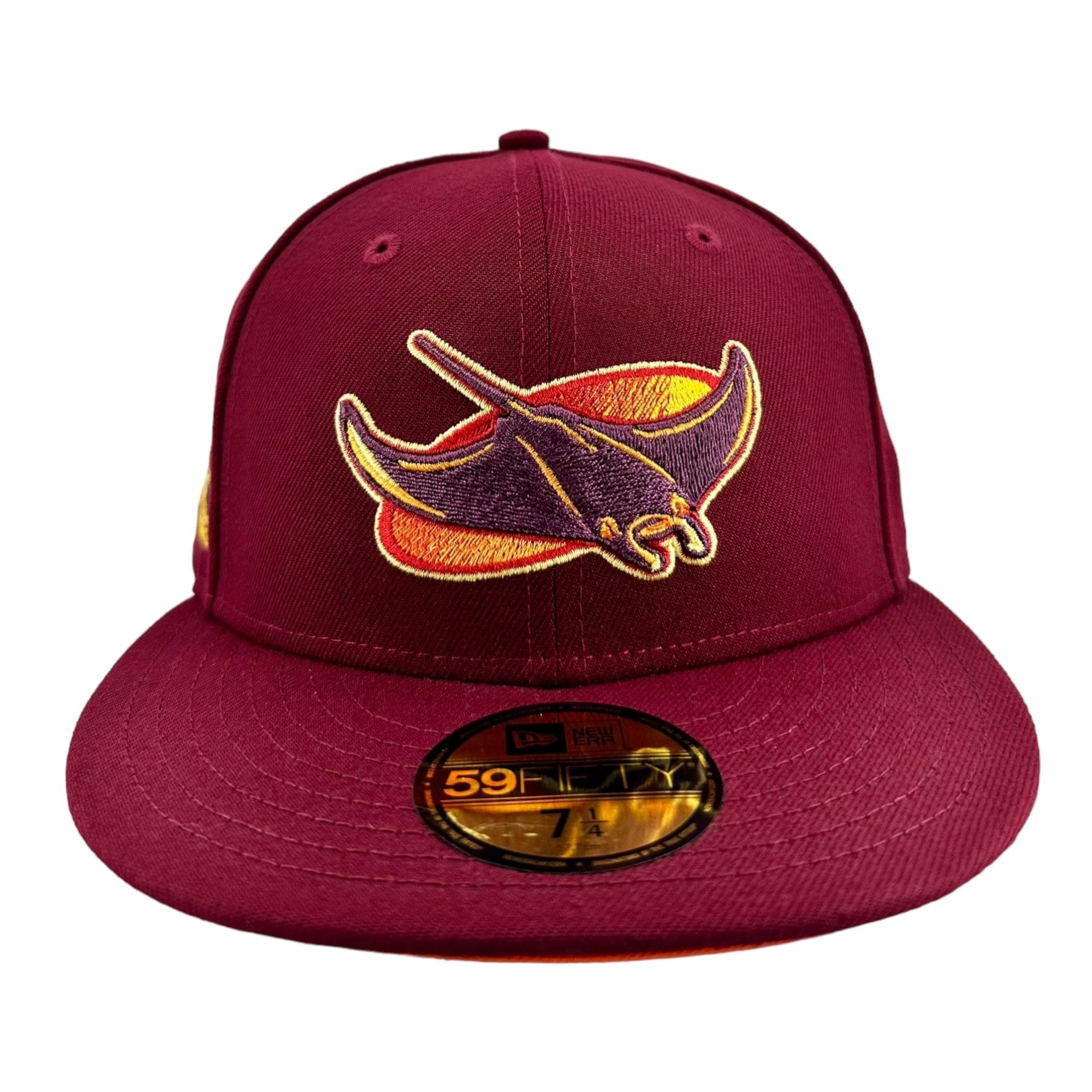 x Hat Club Tampa Bay Devil Rays 59Fifty Fitted Hat Sunset M