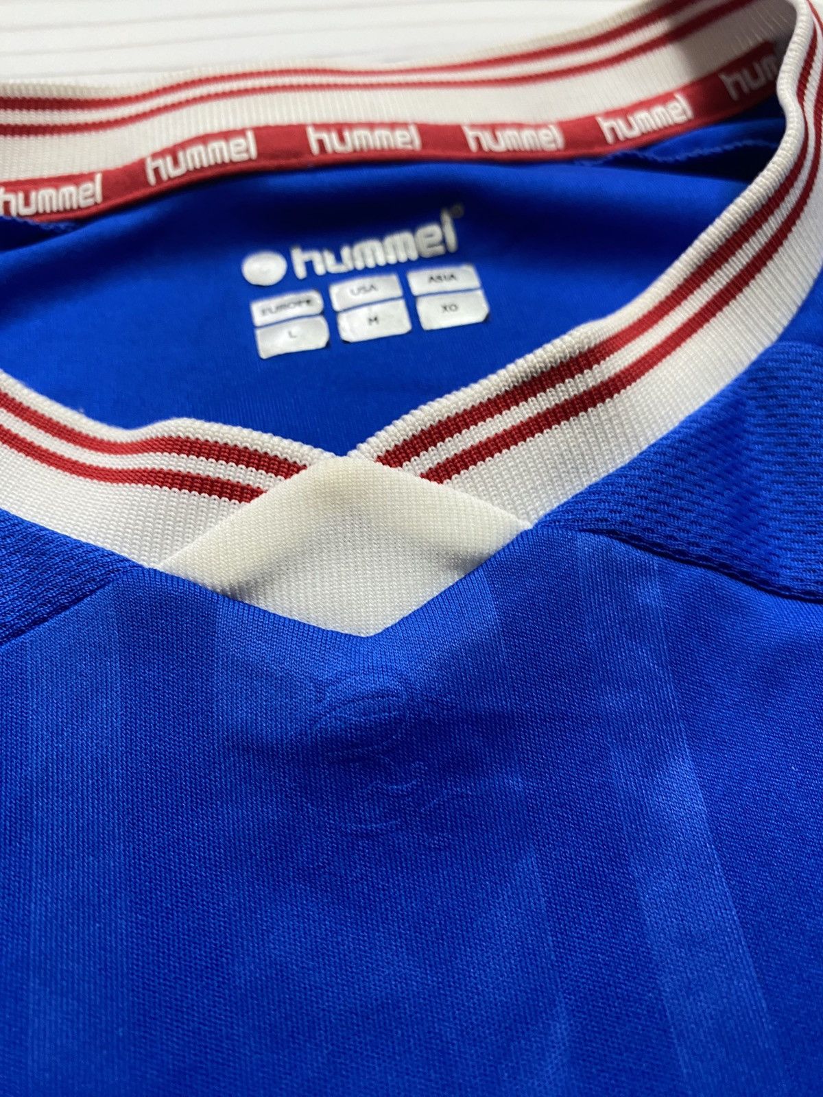 Hummel Hummel Rangers FC 2019/20 home soccer jersey y2k t shirt Size US M / EU 48-50 / 2 - 11 Thumbnail