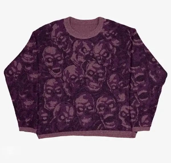 Japanese Brand × Vintage Hip Hop Oversized Knitted Sweaters Size US M / EU 48-50 / 2 - 4 Thumbnail
