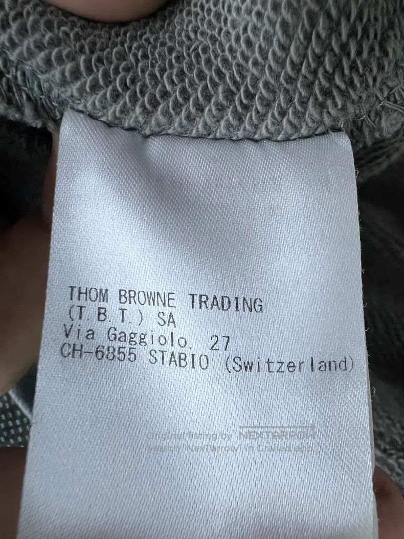 Thom Browne Thom Browne Grey zip coat Size US L / EU 52-54 / 3 - 6 Thumbnail