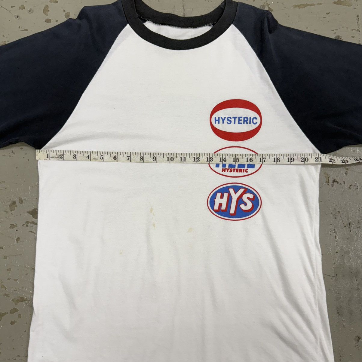 Hysteric Glamour 1990s Hysteric Glamour Racing Logo Tshirt Size US L / EU 52-54 / 3 - 6 Thumbnail