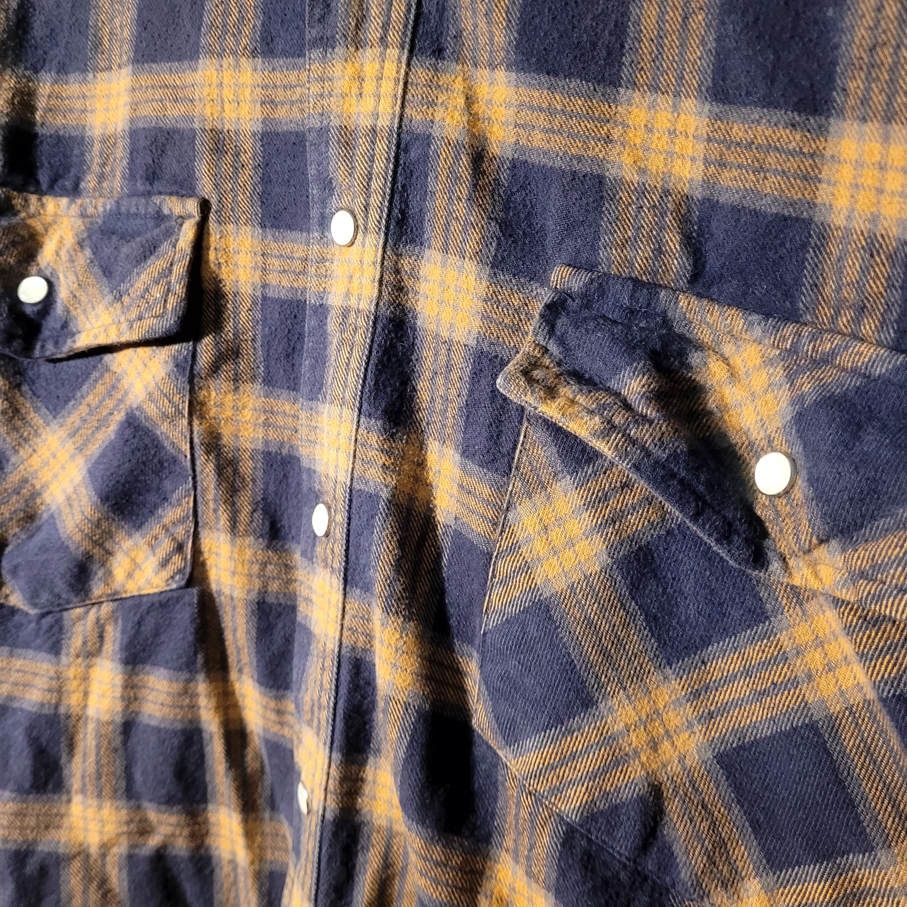 Vintage Feild'n Forest Heavy Duty Thick 100 Cotton Button up Size US XXL / EU 58 / 5 - 2 Thumbnail