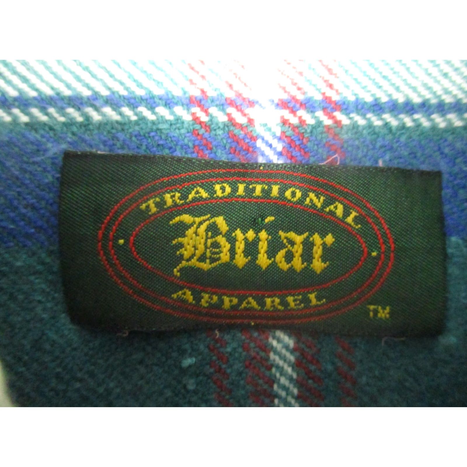 Vintage VINTAGE Brian Flannel Shirt Medium Plaid Heavyweight Shacket Size US M / EU 48-50 / 2 - 3 Thumbnail