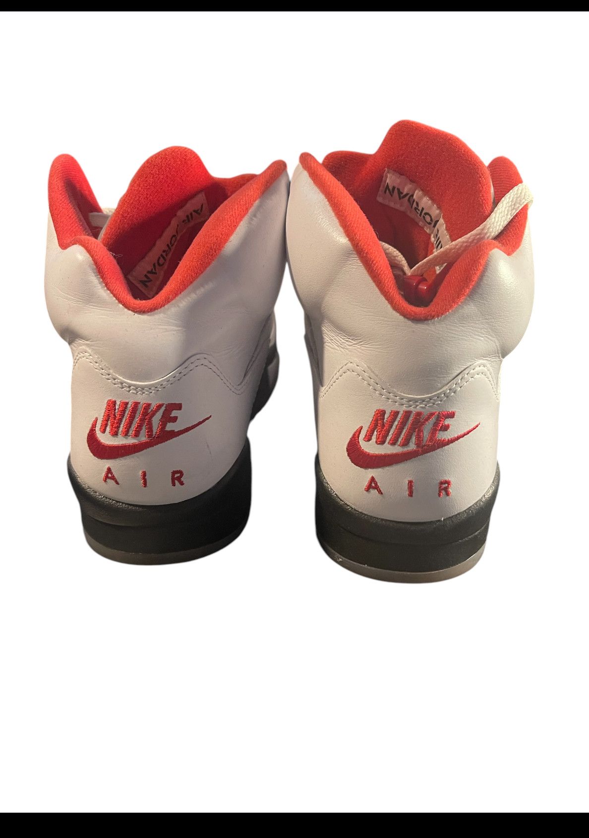Jordan Brand Air Jordan 5 Fire Red 2020 Silver Tongue SZ 9 Size US 9 / EU 42 - 4 Thumbnail