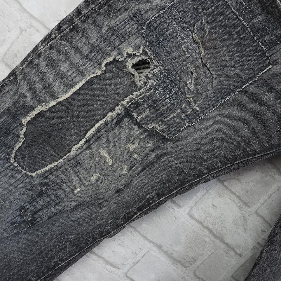 Kapital Distressed Sashiko Denim Size US 33 - 6 Thumbnail