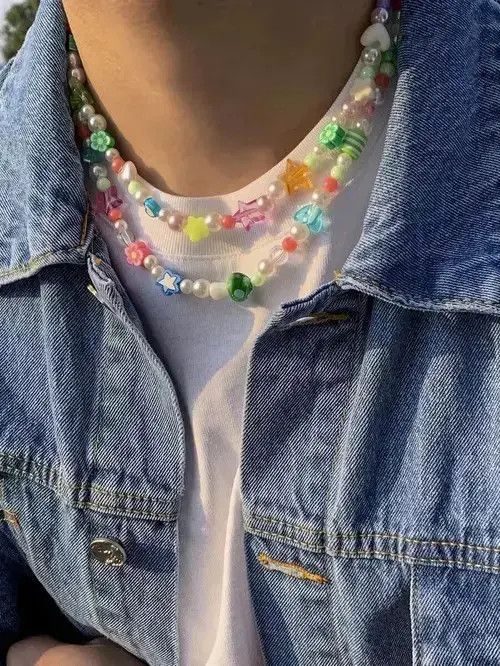 Jewelry Retro Punk Charm Necklace, Men's